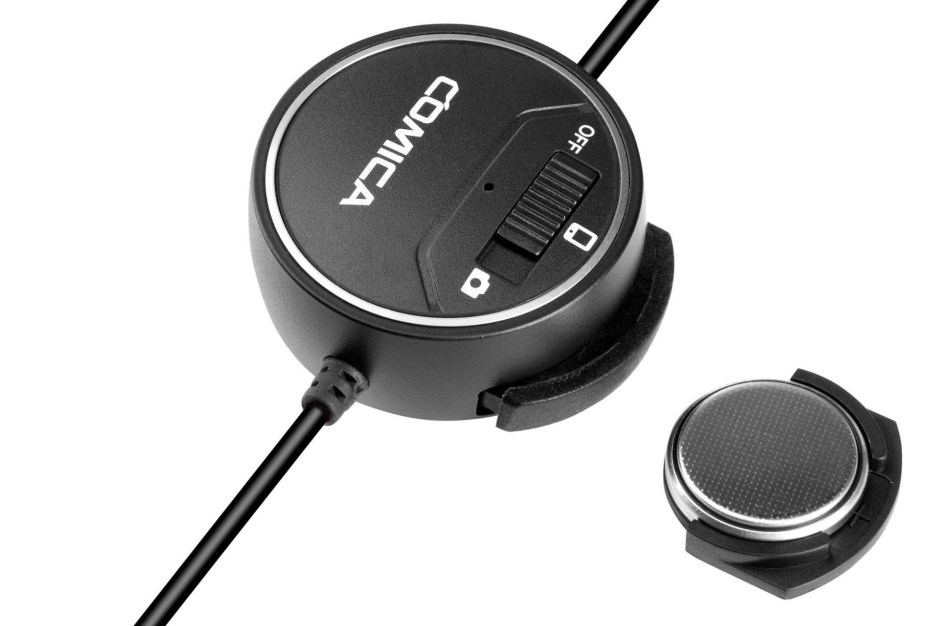 نمایش باتری لیتیومی میکروفون کامیکا SIG.LAV V03