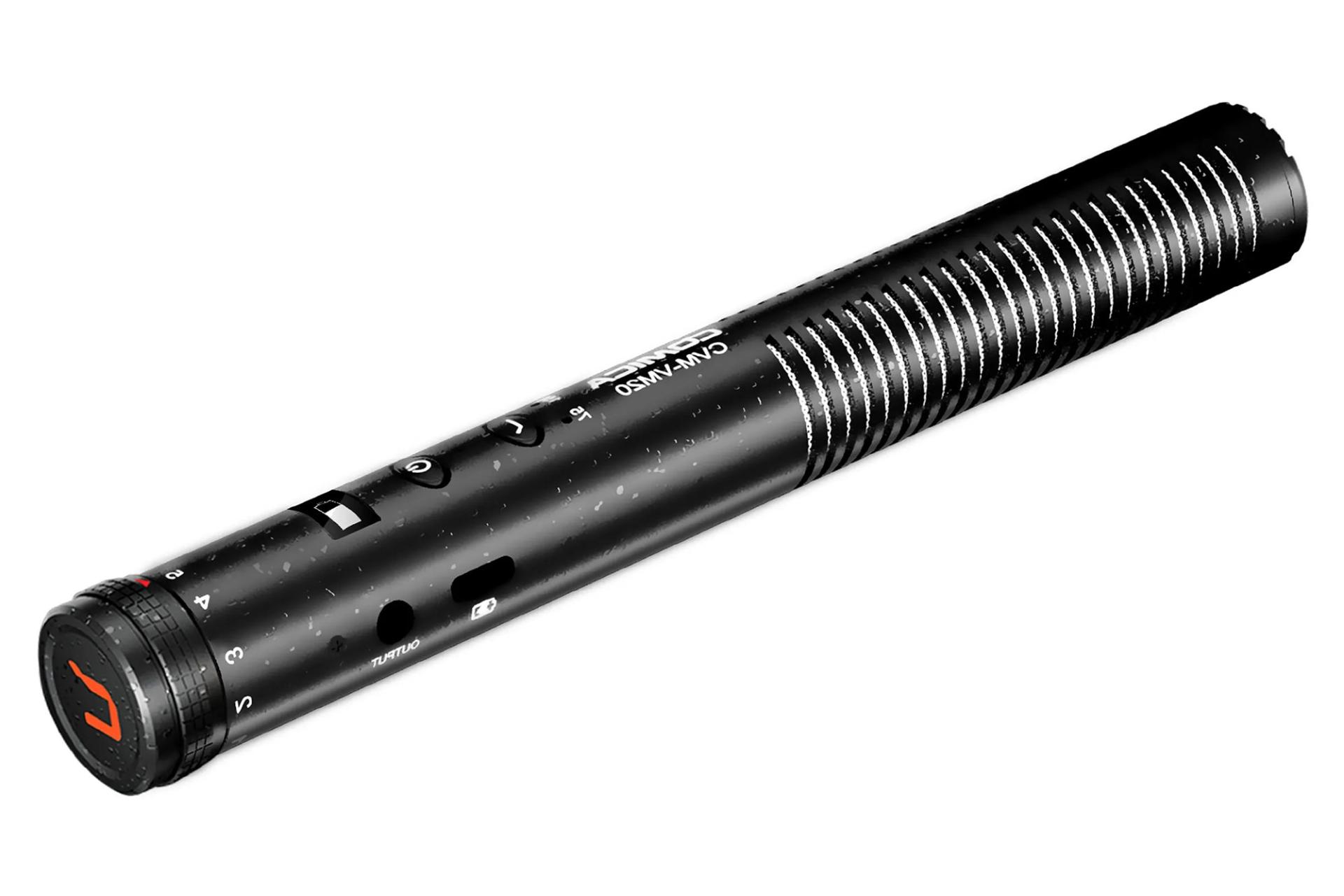 نمایش پورت و دکمه‌های میکروفون کامیکا CVM-VM20