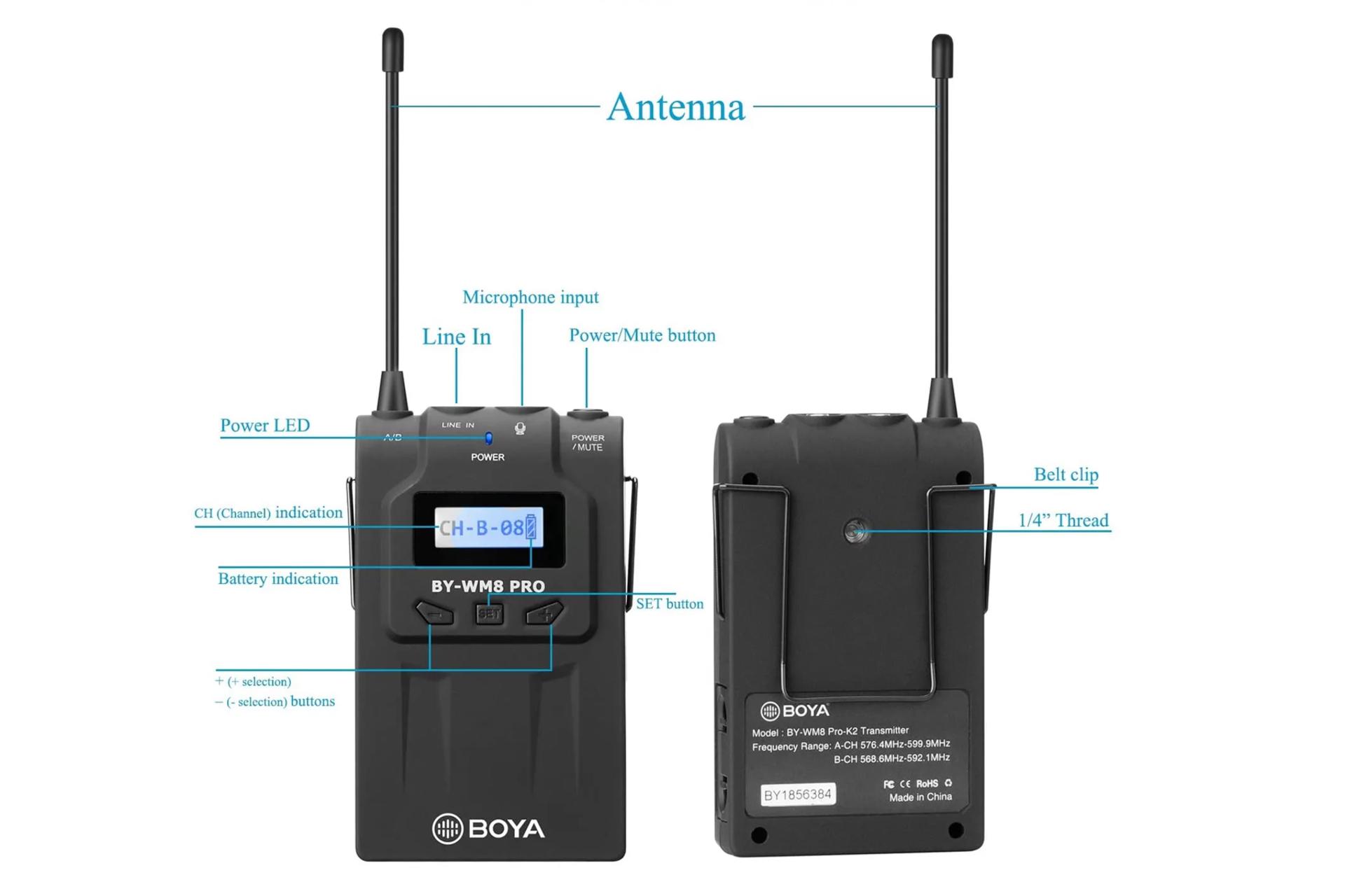 طراحی بویا TX8 Pro