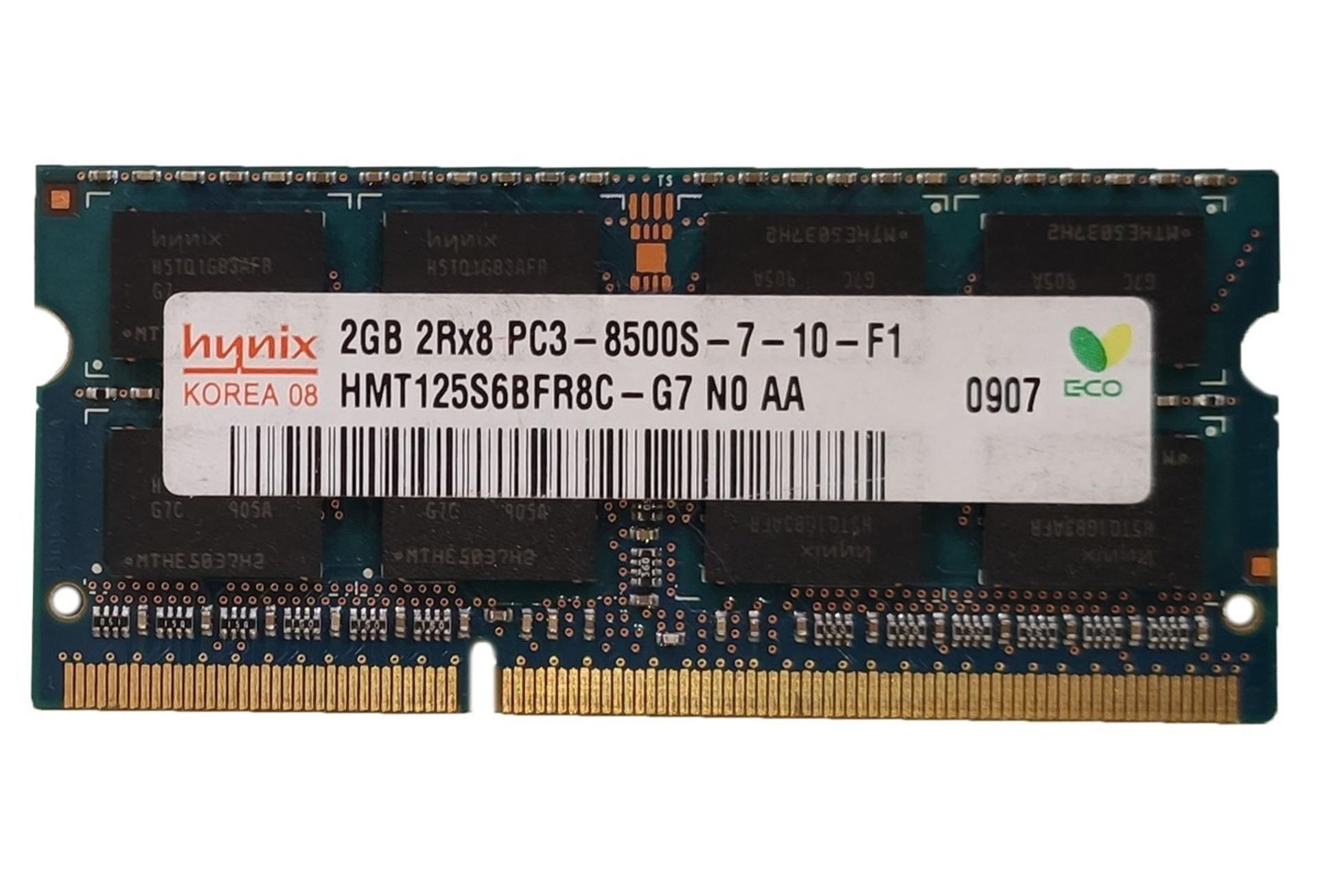 رم اس کی هاینیکس SK Hynix HMT125S6BFR8C-G7 2GB DDR3-1066 CL7