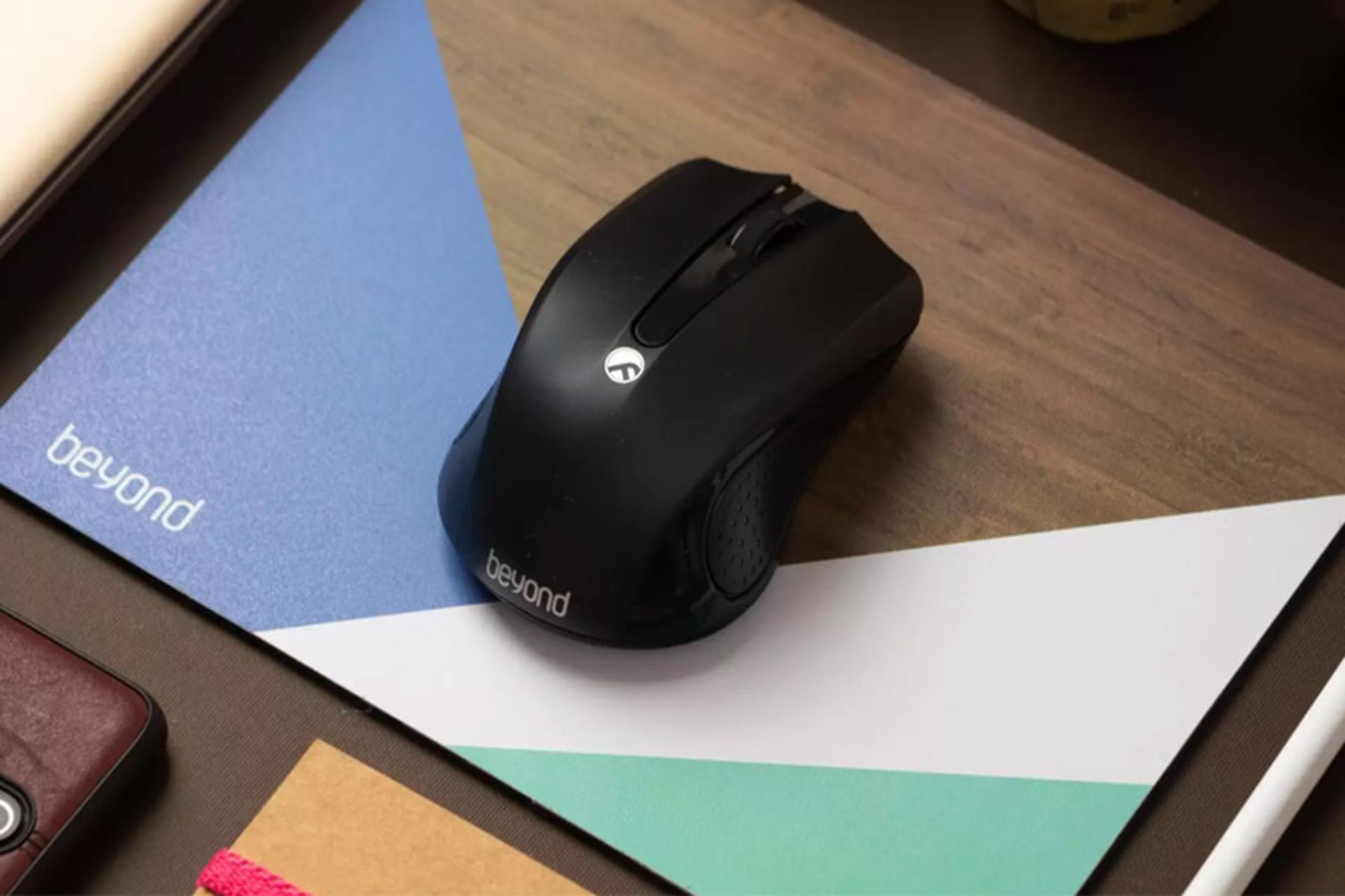 نمایش ماوس بر روی ماوس پد بیاند BA-607