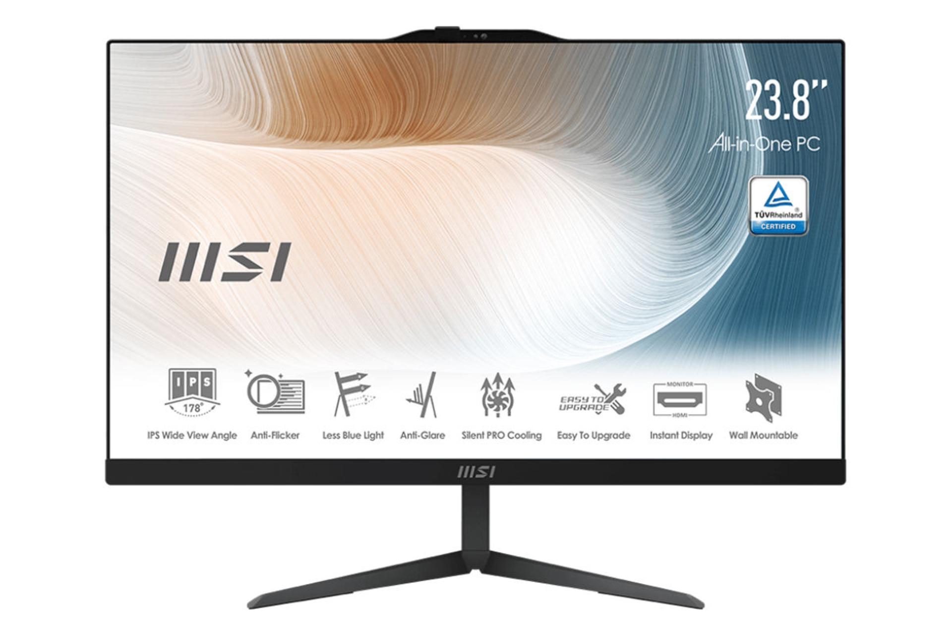 کامپیوتر همه کاره All in One MSI Modern AM242 11M مشکی با شاتر وبکم