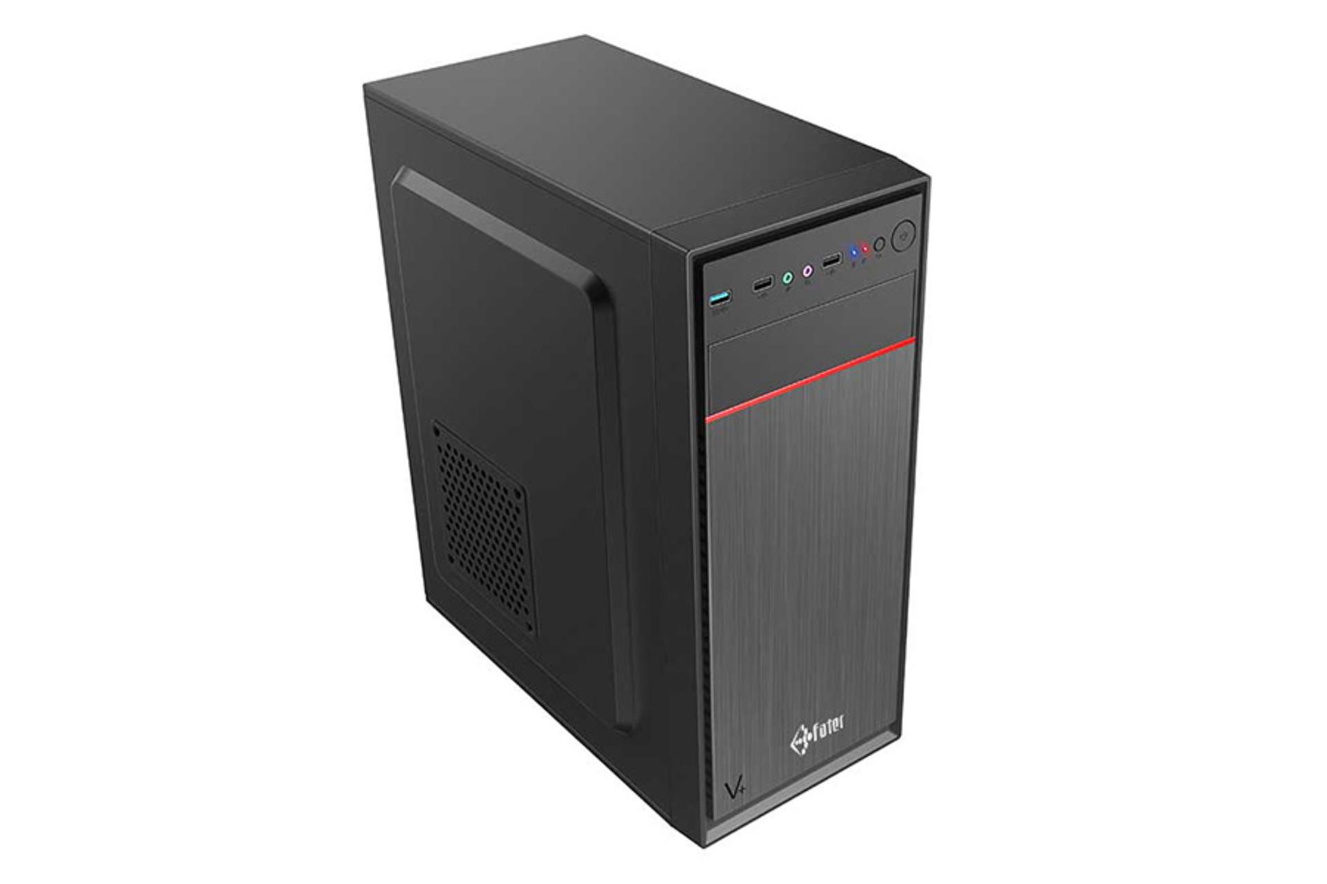 نمای نیم رخ جلو، بالا و سمت چپ کیس کامپیوتر فاطر مدل FG-3205