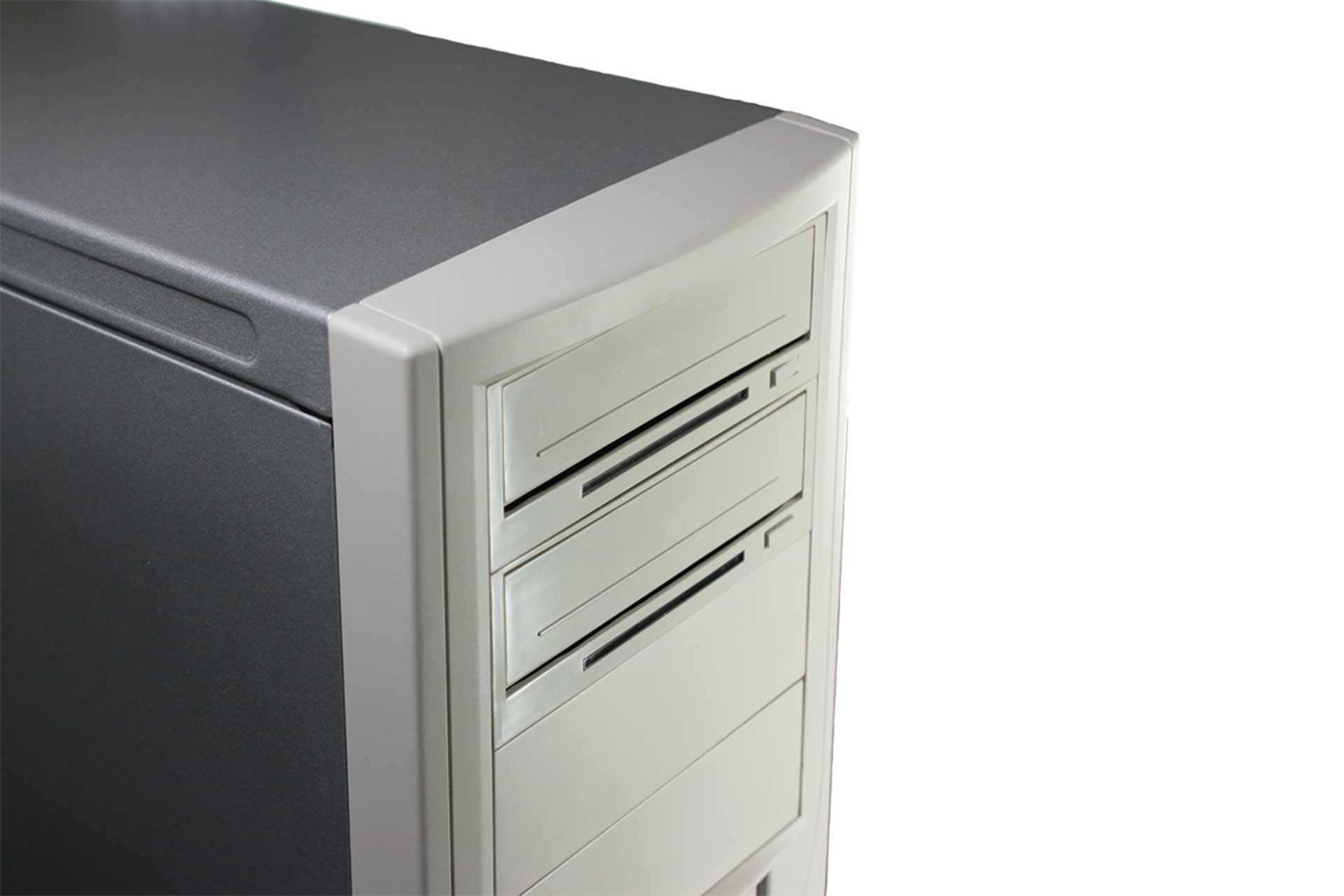 نمایش درایوهای نوری 5.25 اینچی جلوی کیس کامپیوتر ای اس دی مدل ASD-410