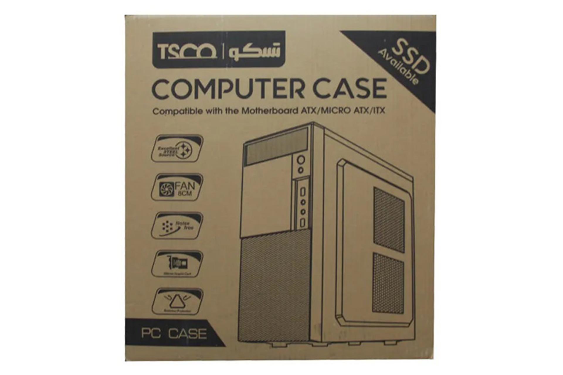 جعبه کیس کامپیوتر تسکو مدل TC 4482