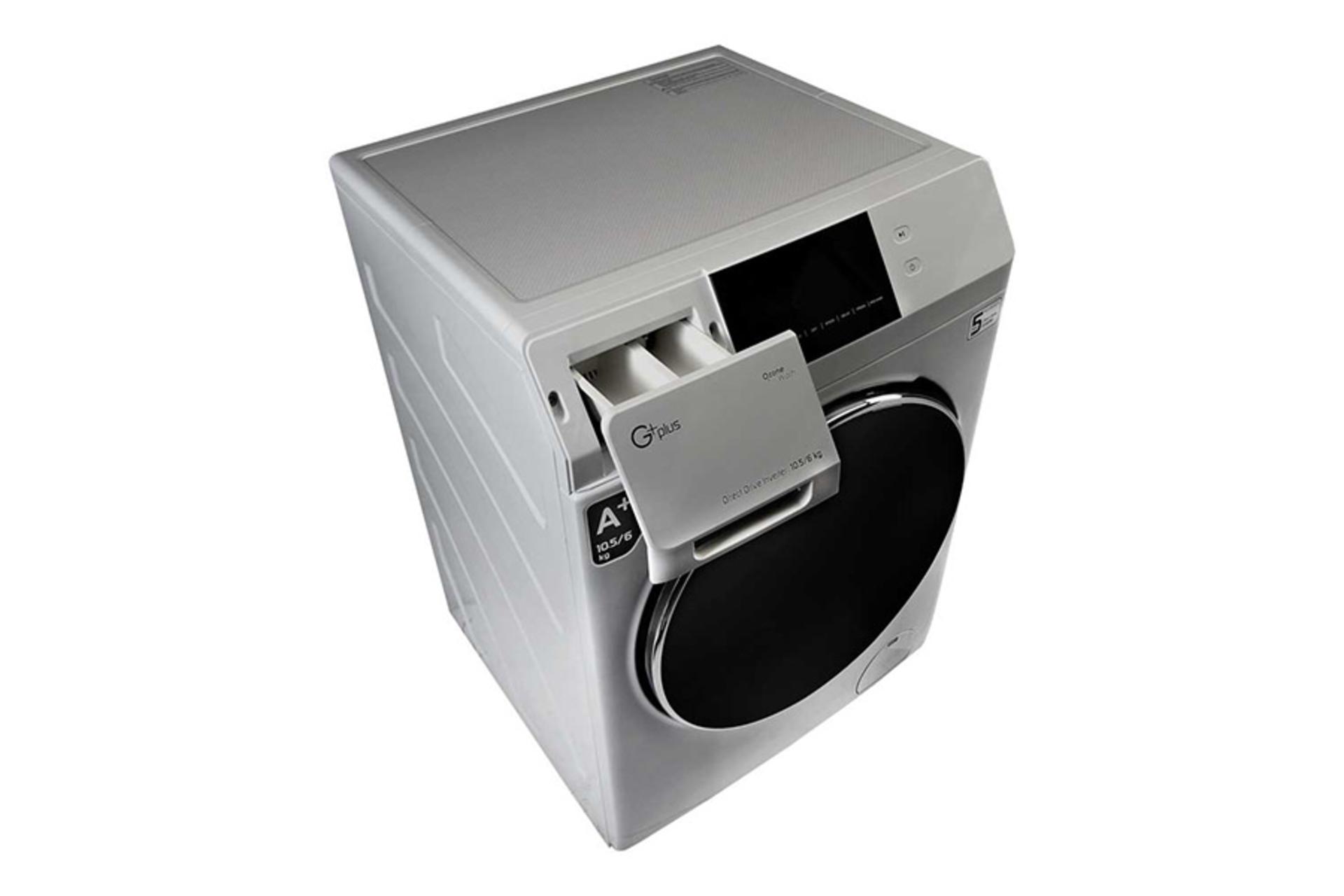 ماشین لباسشویی جی پلاس Gplus GWM-KD1049 نمای بالا