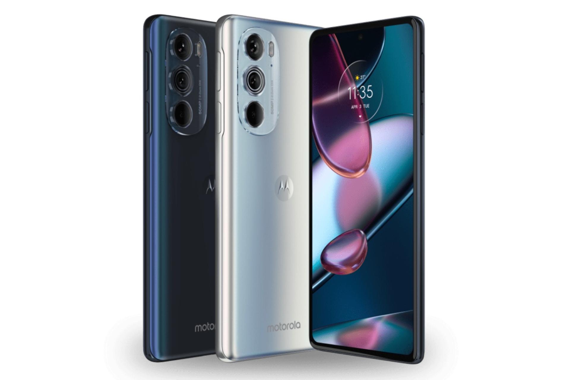 رنگ های مختلف گوشی موبایل موتورولا اج 30 پرو / Motorola Edge 30 Pro