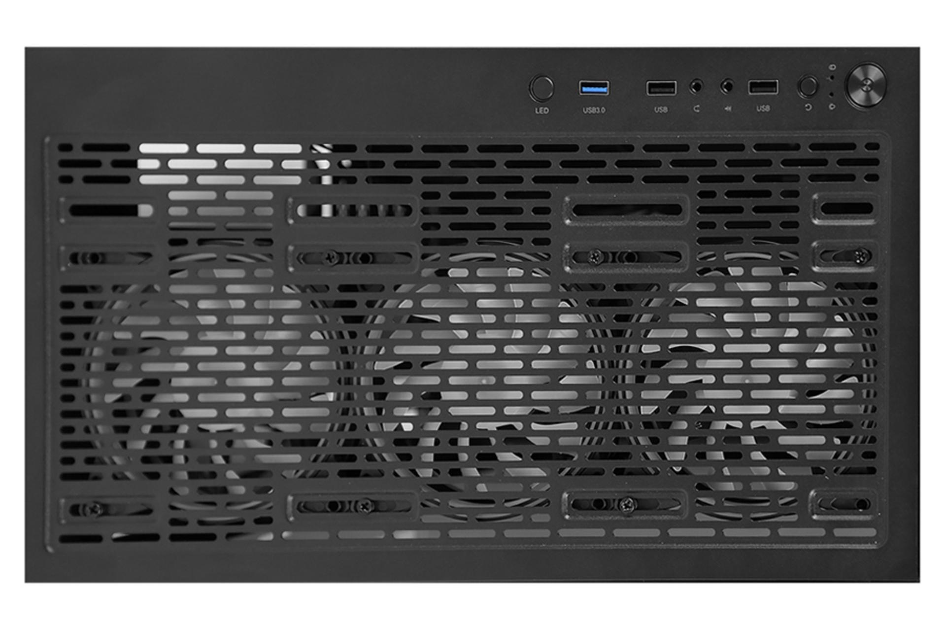 نمای پورت‌های بالای کیس کامپیوتر فاطر مدل FG-790M