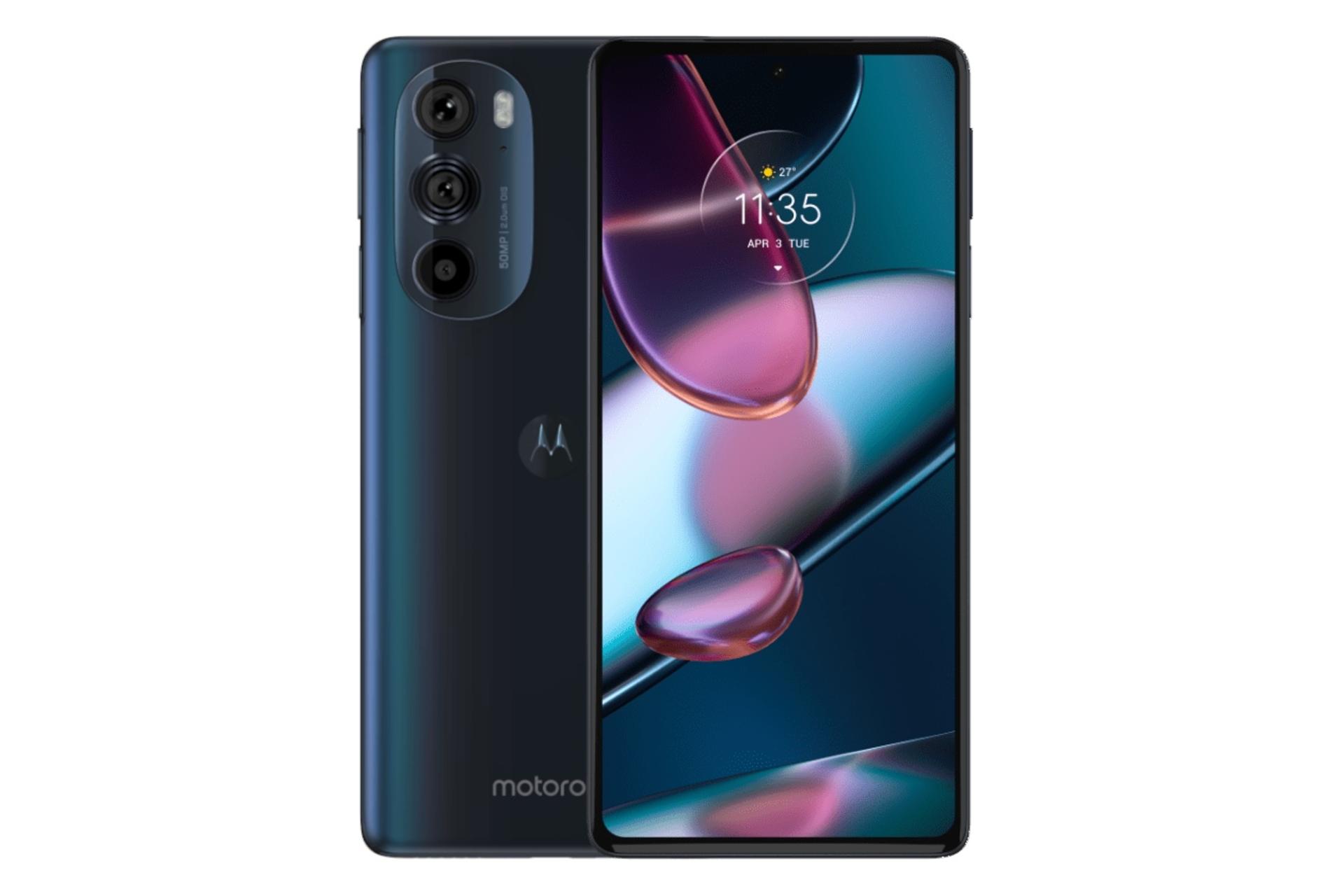 گوشی موبایل موتورولا اج 30 پرو / Motorola Edge 30 Pro آبی