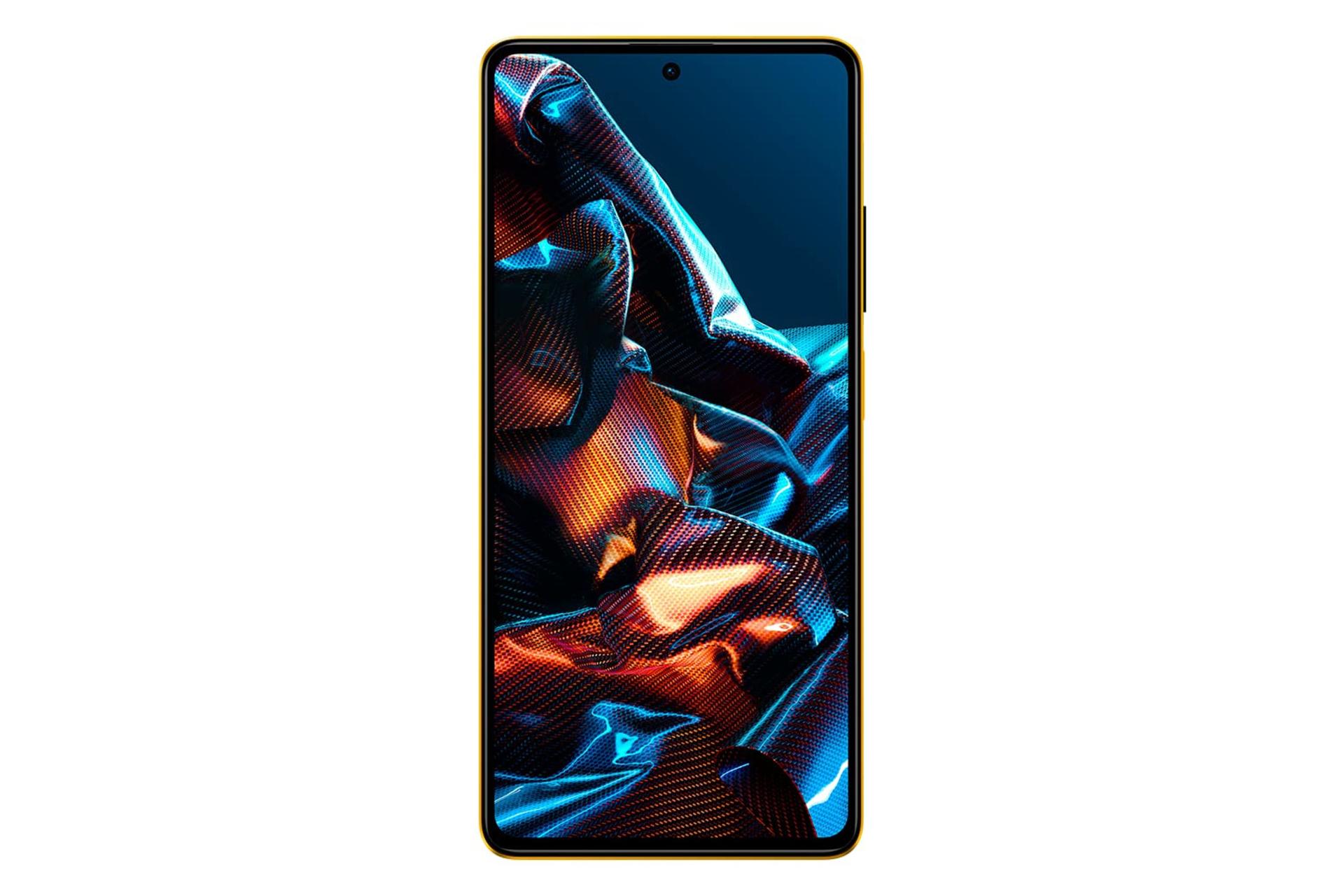 پنل جلو گوشی موبایل پوکو X5 پرو شیائومی / Xiaomi Poco X5 Pro زرد