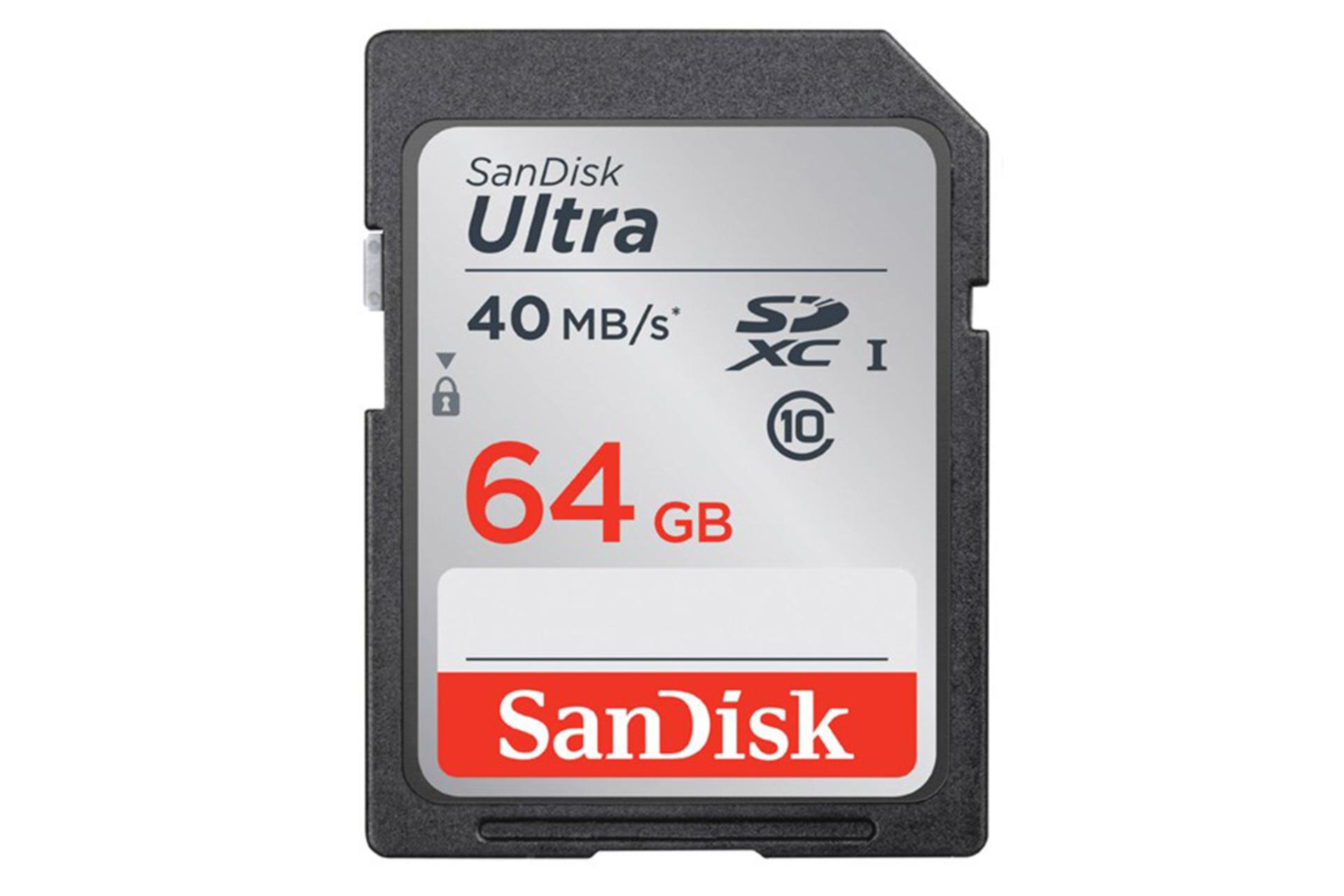 مرجع متخصصين ايران SanDisk Ultra SDXC Class 10 UHS-I U1 64GB