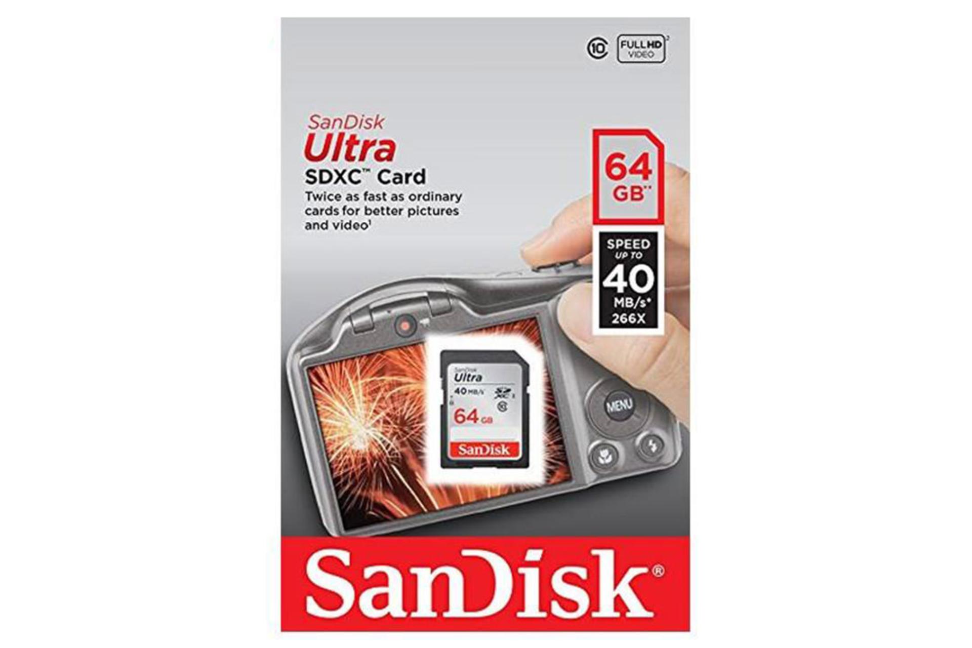 SanDisk Ultra SDXC Class 10 UHS-I U1 64GB