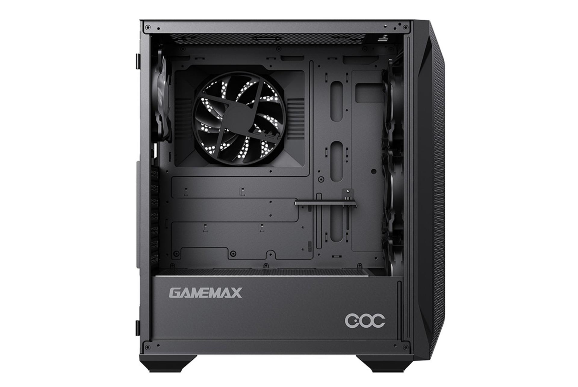 نمای داخل سمت چپ کیس کامپیوتر گیم مکس Brufen C1