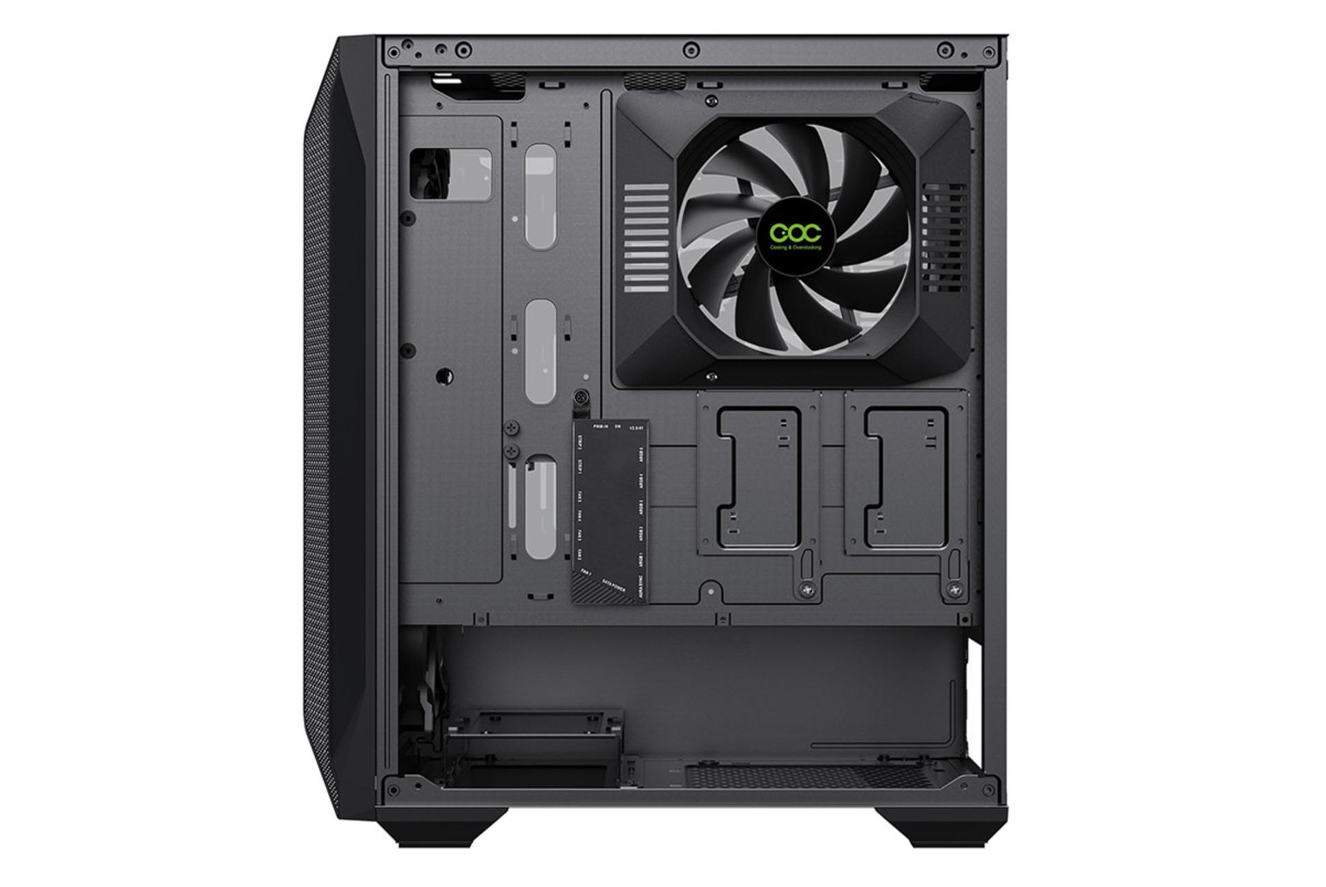 نمای داخل سمت راست کیس کامپیوتر گیم مکس Brufen C1