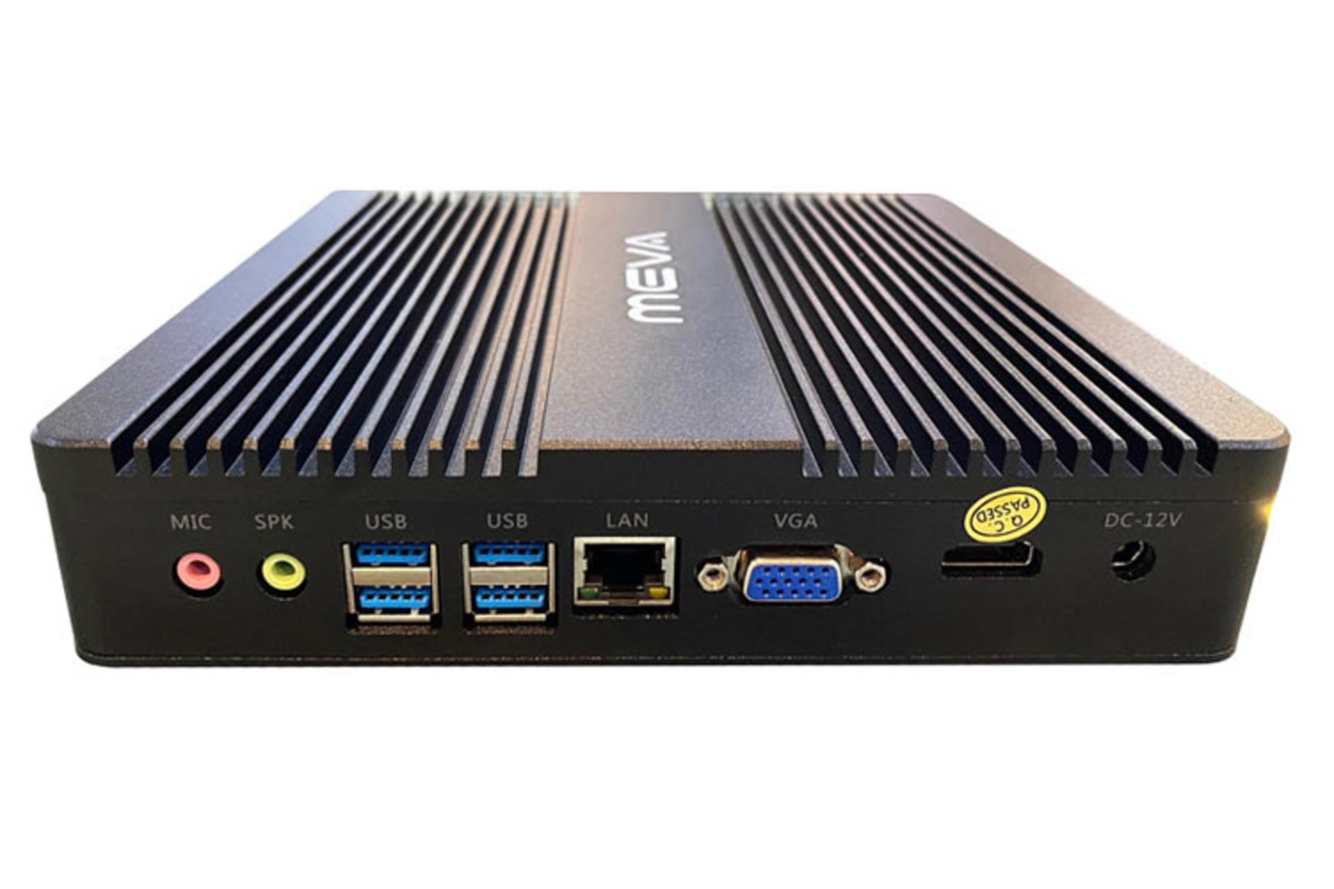 نمای پشت کامپیوتر کوچک MEVA TC3037