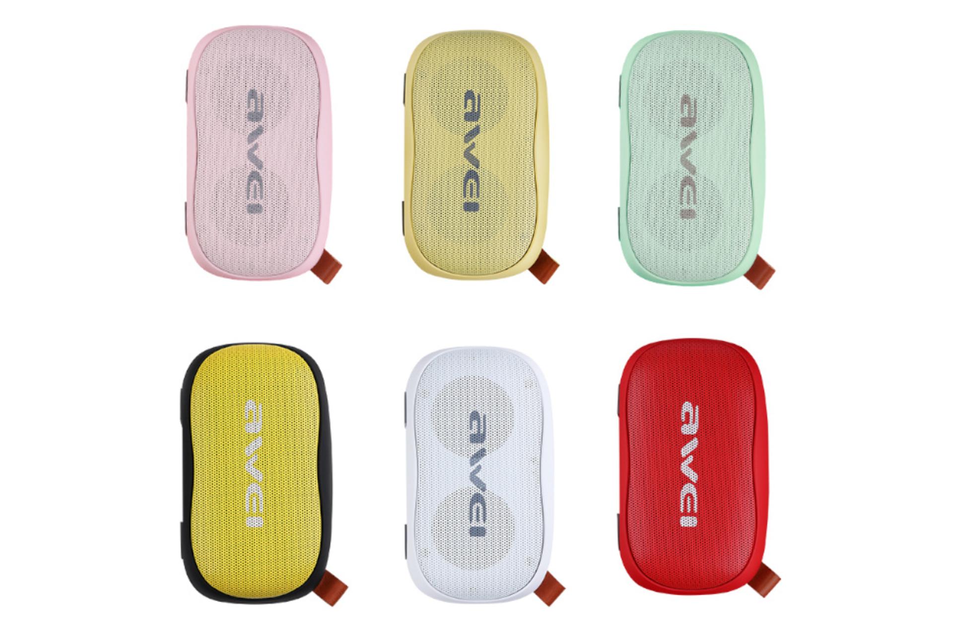 رنگ های مختلف اسپیکر آوی Awei Y900