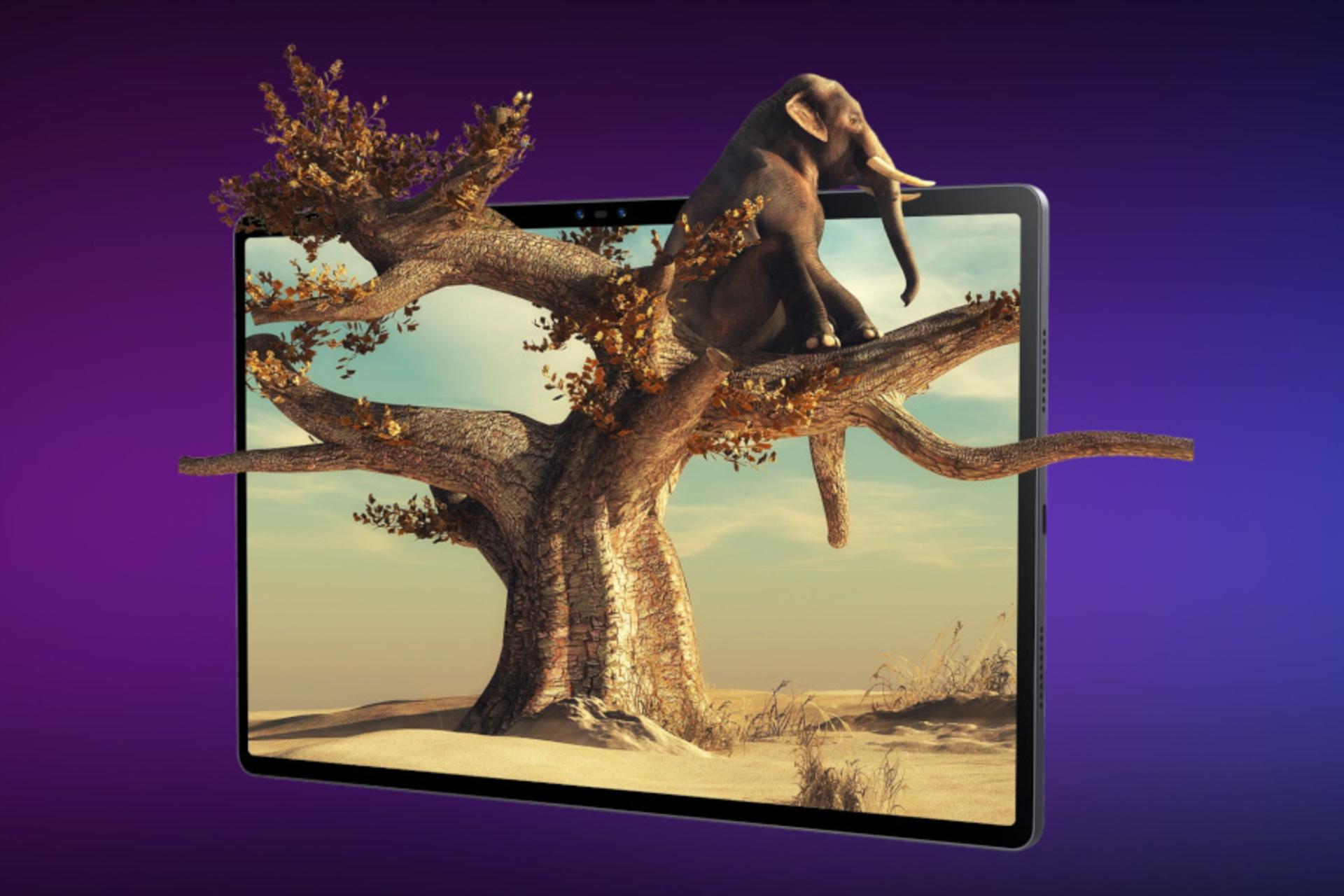 نمای راست تبلت نوبیا پد 3D زد تی ای / ZTE nubia Pad 3D