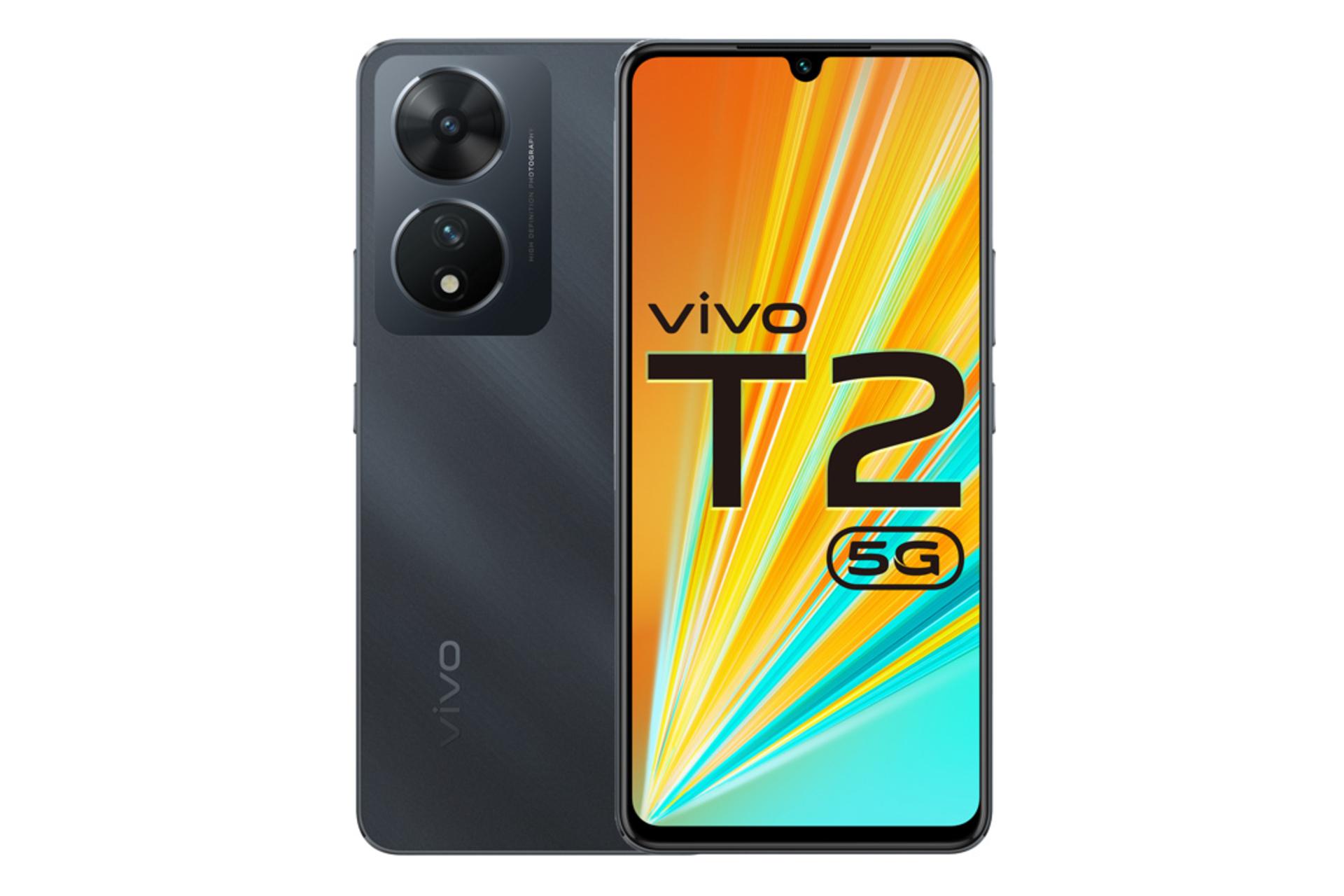 گوشی موبایل T2 ویوو نسخه هند / vivo T2 India مشکی