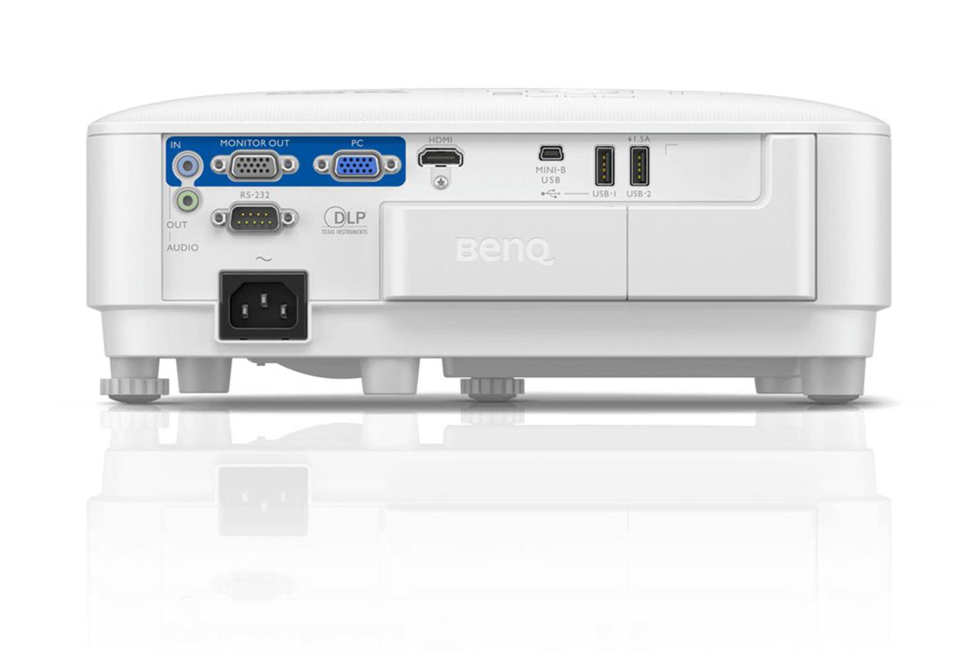 ویدیو پروژکتور بنکیو BenQ EX600 نمای پشت