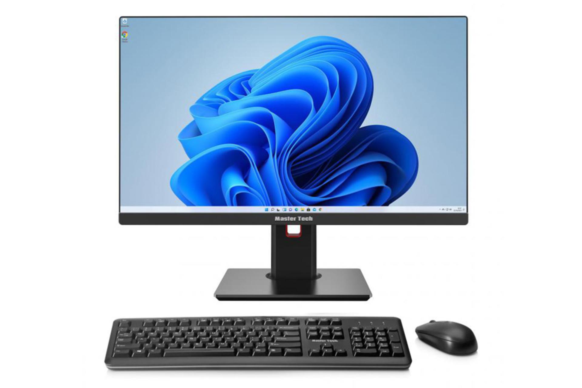 کامپیوتر آل این وان All in One Master Tech ZX240-C38SB همراه ماوس و کیبورد