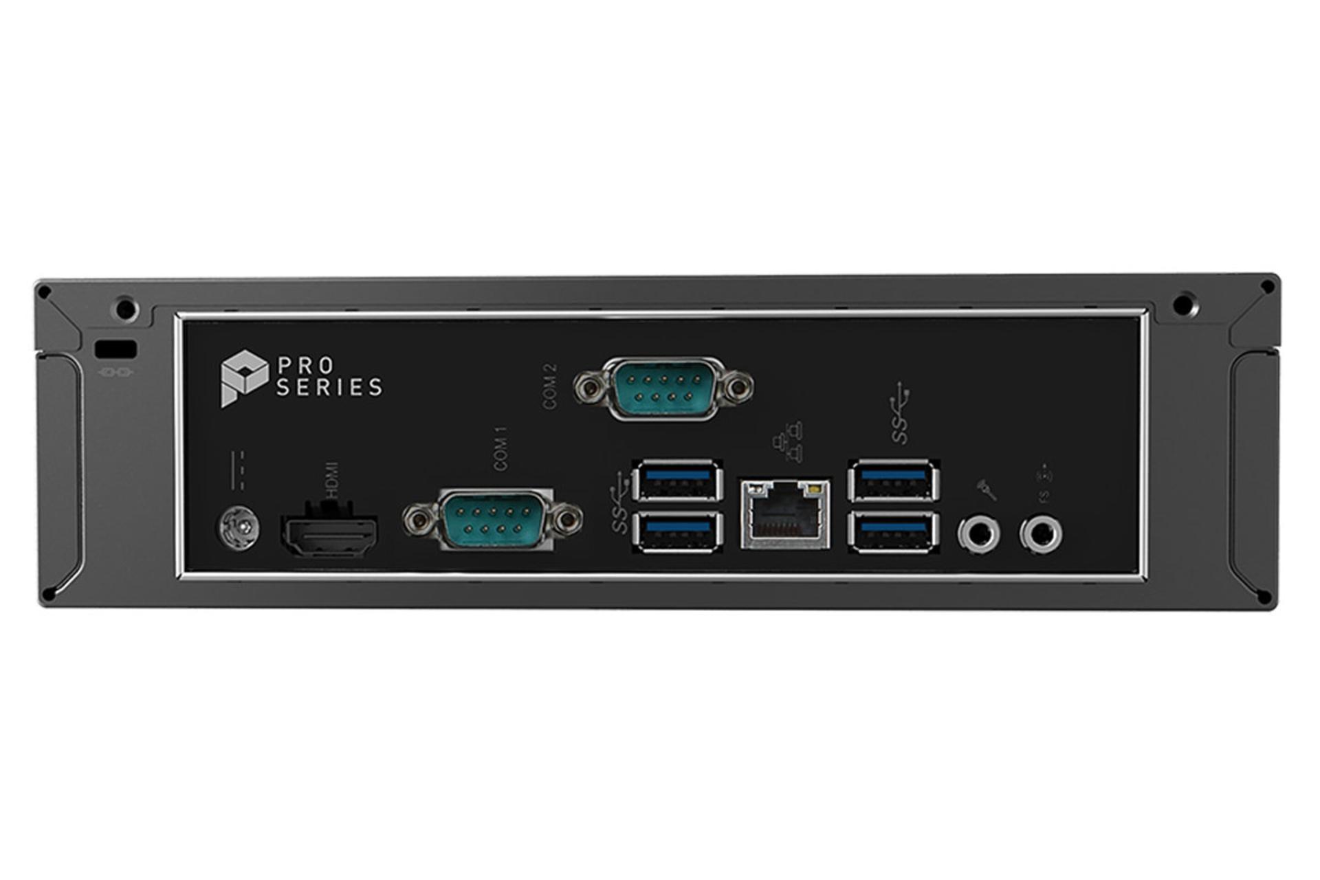 نمای پشت کامپیوتر کوچک MSI PRO DP21 11M