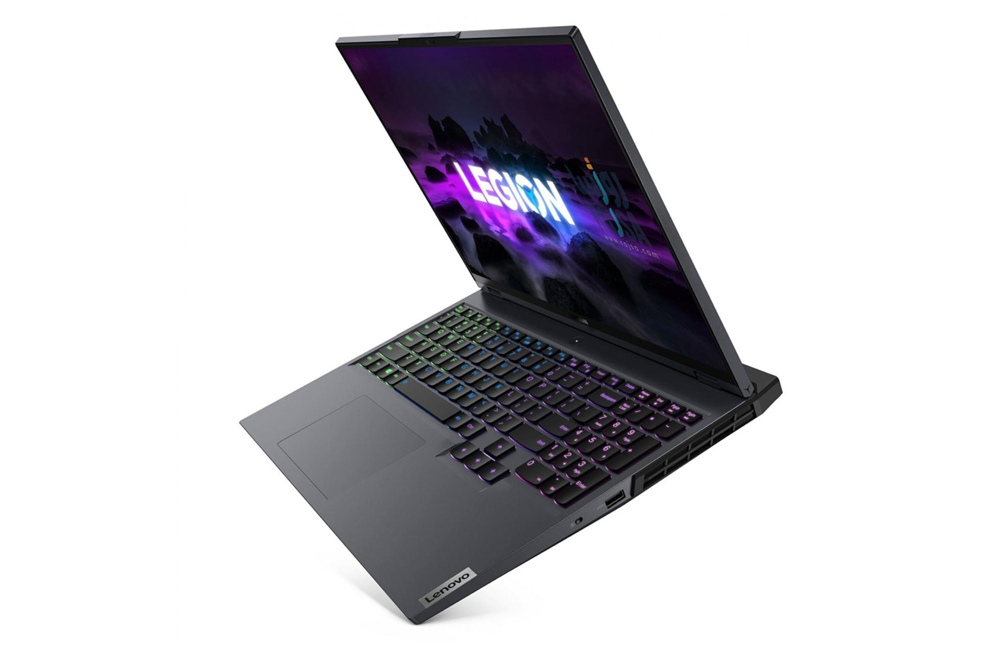 نمای کنار لپ تاپ لنوو لیژن 5 پرو / Legion 5 Pro