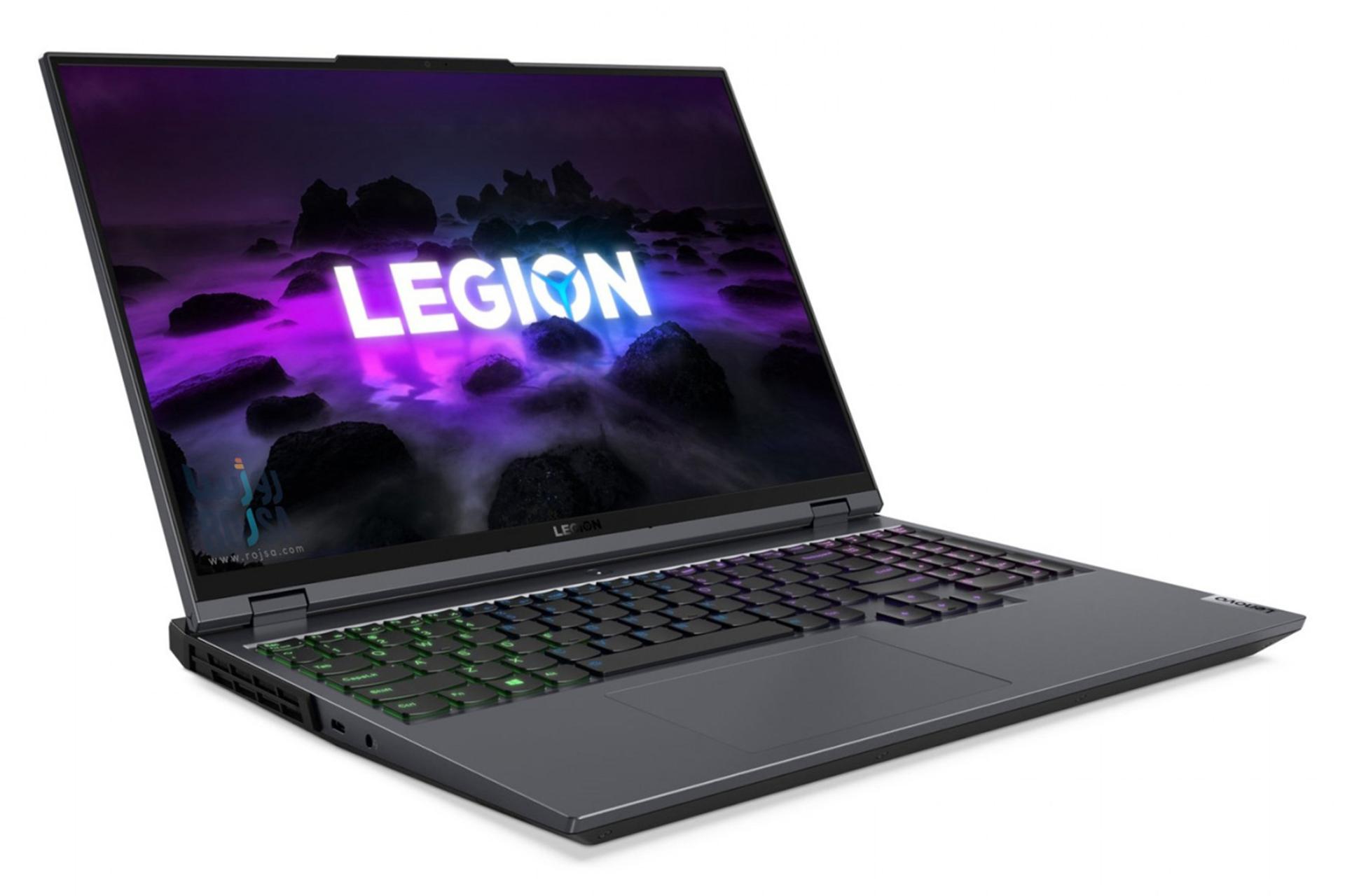 نمای نیمرخ چپ لپ تاپ لنوو لیژن 5 پرو / Legion 5 Pro