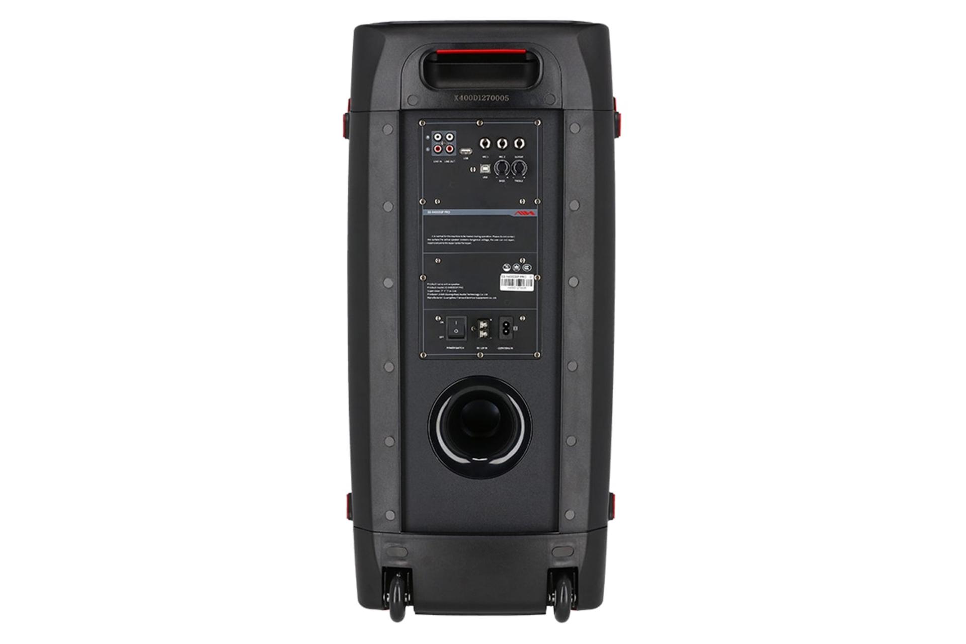 آیوا SS-X400DSP PRO نمای پشت