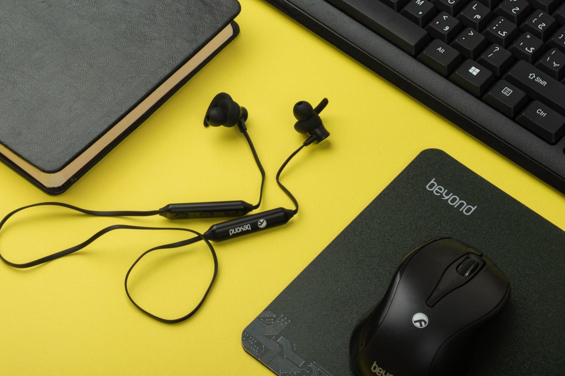 هدفون بی سیم بیاند Beyond BE-195BT مشکی