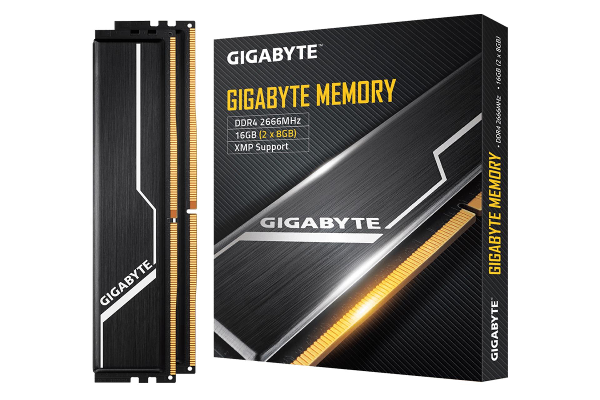 جعبه رم گیگابایت GP-GR26C16S8K2HU416  ظرفیت 16 گیگابایت (2x8) از نوع DDR4-2666