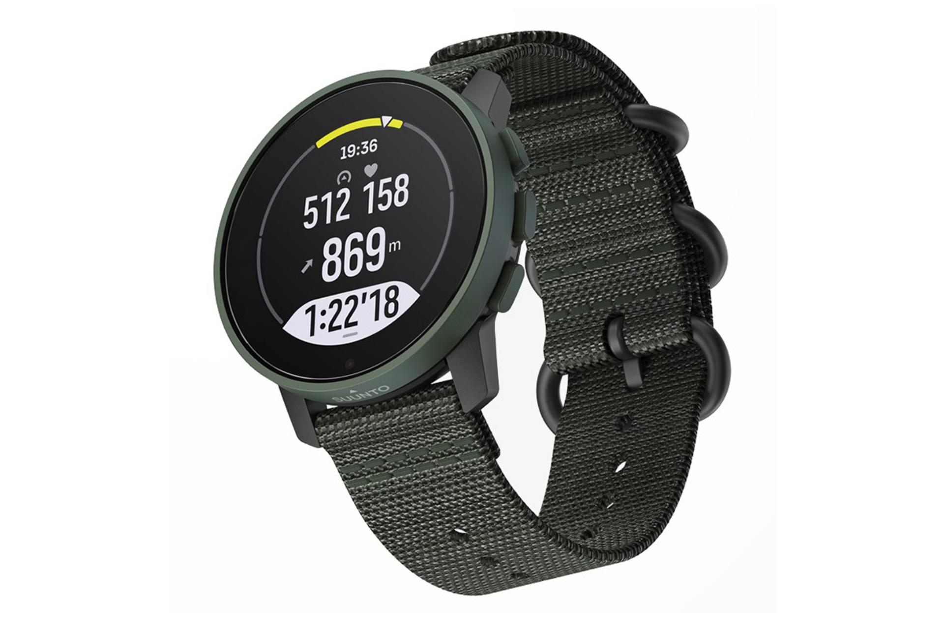 رنگ سبز ساعت هوشمند سونتو Suunto 9 Peak Pro