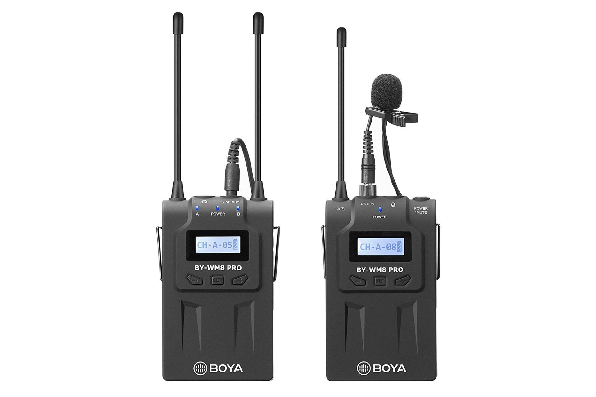 ابعاد میکروفون بویا BOYA BY-WM8 PRO K1