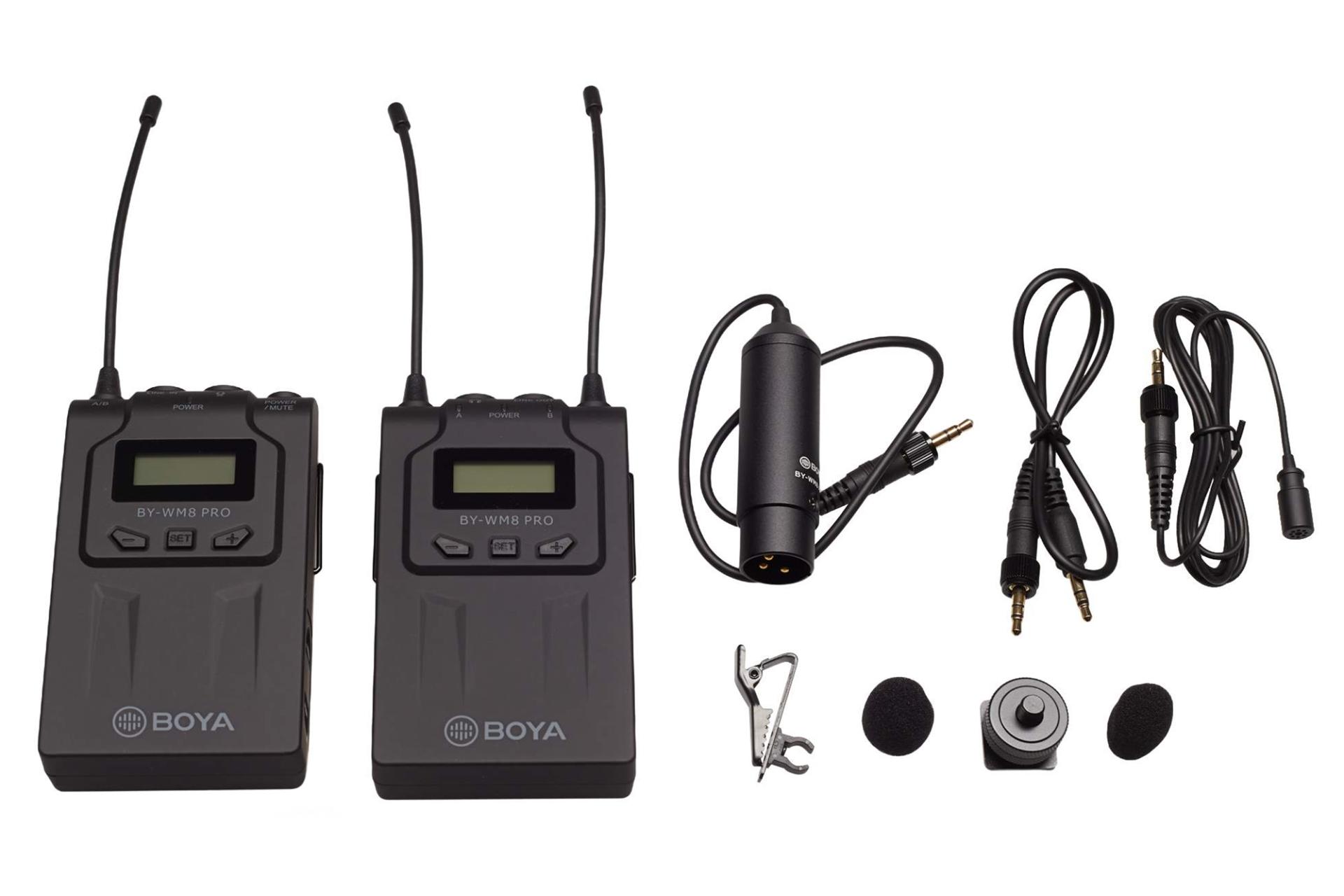 اقلام همراه میکروفون بویا BOYA BY-WM8 PRO K1