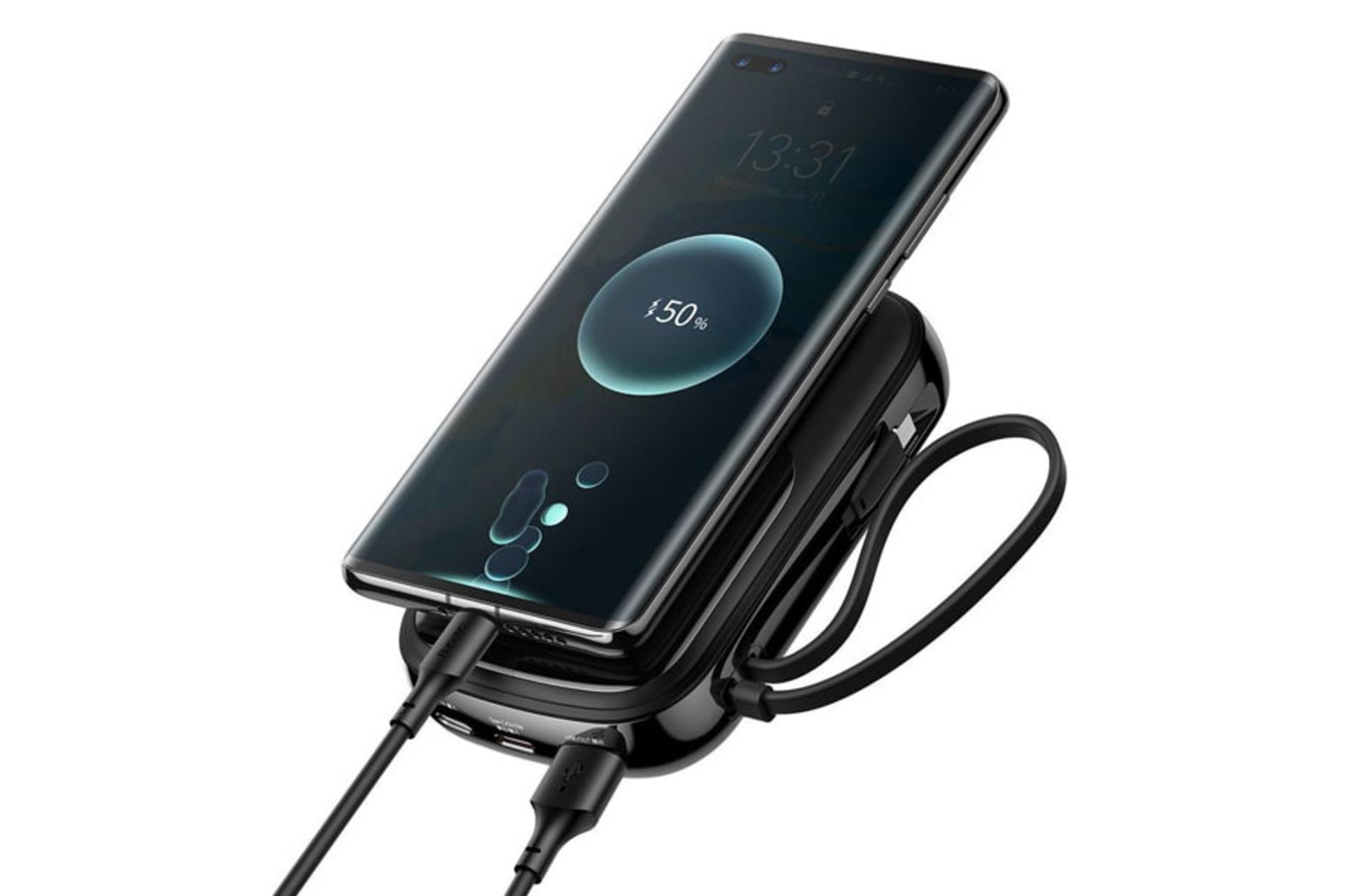 پاور بانک باسئوس Qpow Digital Display