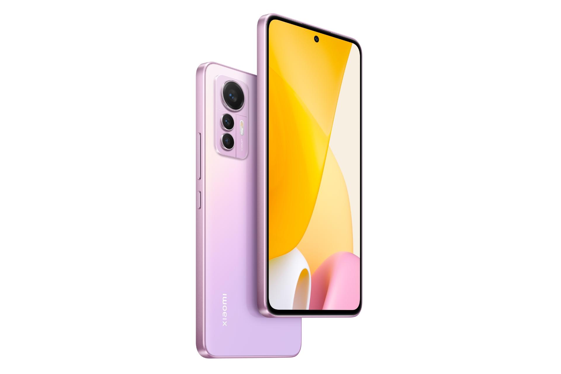 گوشی موبایل شیائومی 12 لایت / Xiaomi 12 Lite صورتی روشن