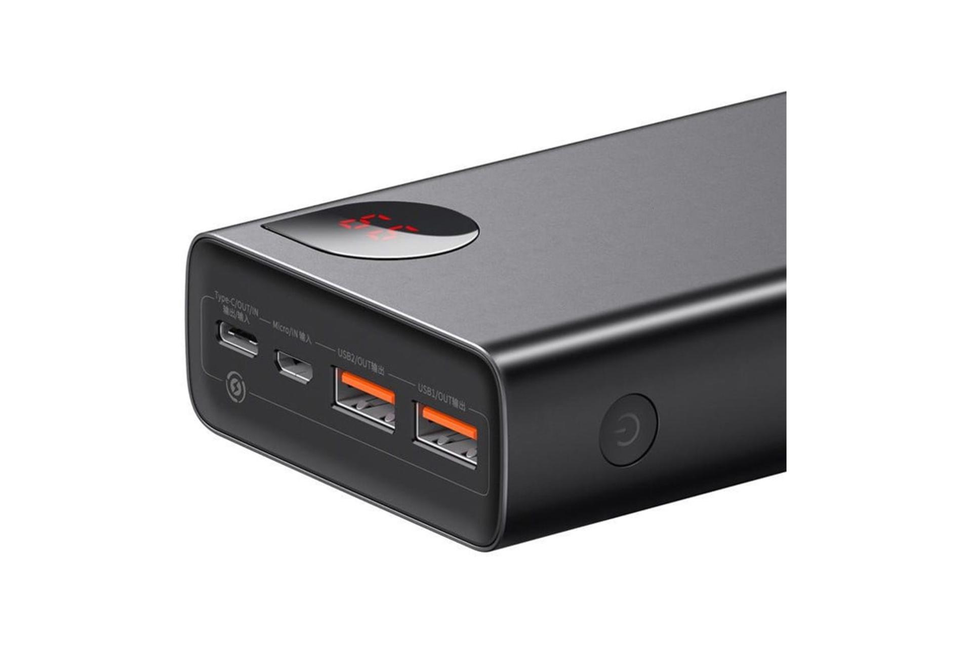 پاوربانک باسئوس Adaman Metal PPIMDA-D پورت ها