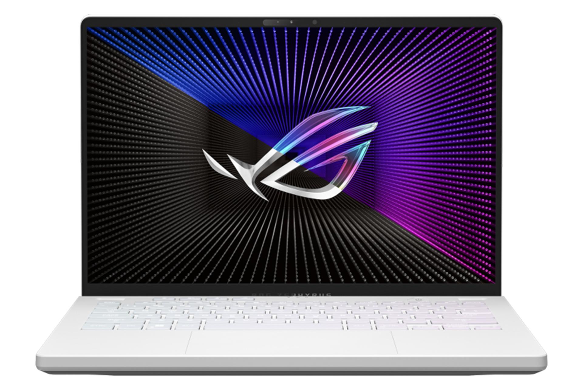 لپ تاپ ایسوس ROG Zephyrus G14 از نمای جلو