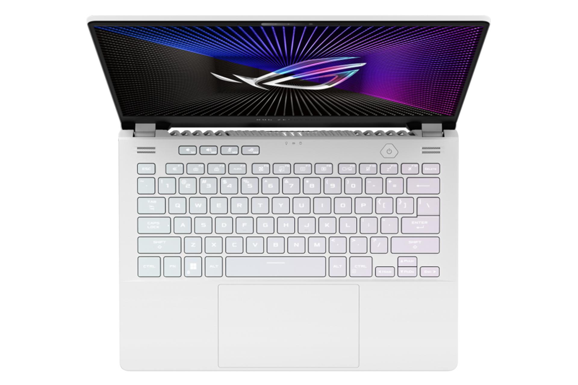 نمای بالا لپ تاپ ایسوس ROG Zephyrus G14