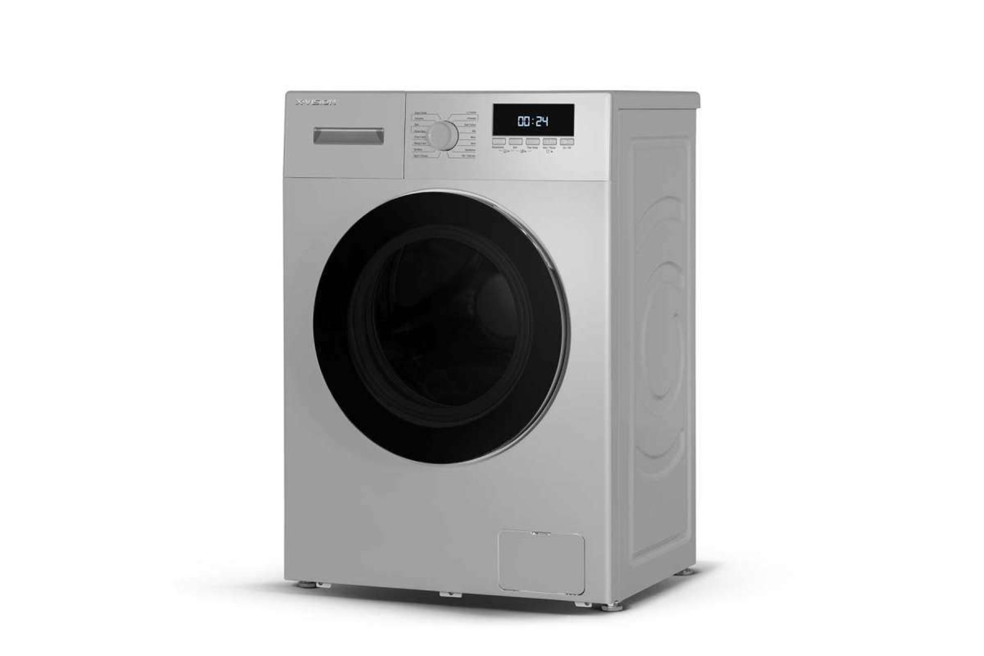 ماشین لباسشویی ایکس ویژن X.Vision TE62 خاکستری