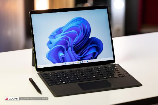 لپ تاپ سرفیس پرو 9 مایکروسافت / Microsoft Surface Pro 9 با کیبورد و قلم