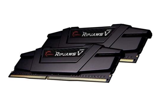 نمای راست رم جی اسکیل Ripjaws V ظرفیت 64 گیگابایت (2x32) از نوع DDR4-3600