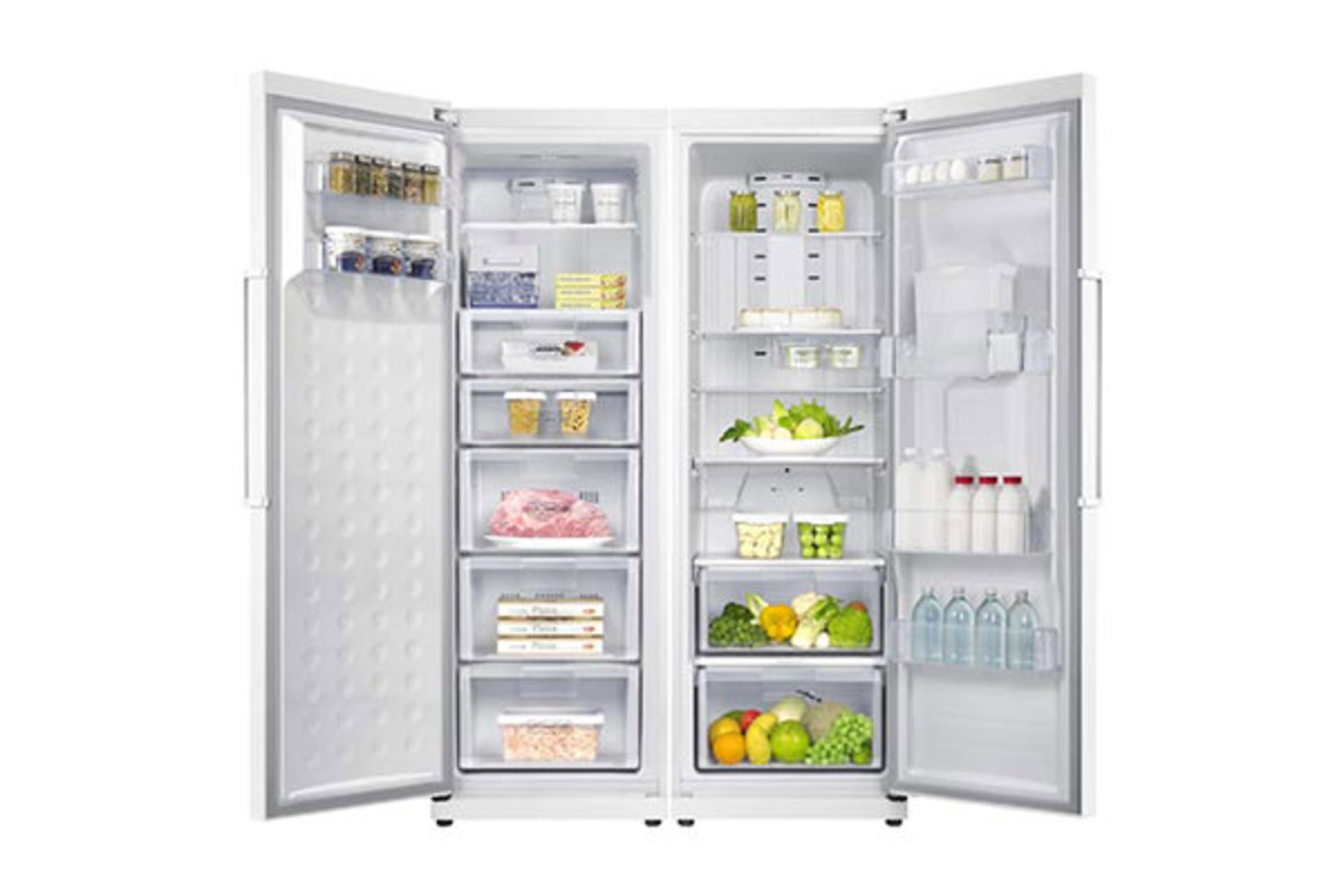 یخچال فریزر سام الکترونیک SAM Electronic RR50 RZ50 فضای داخل