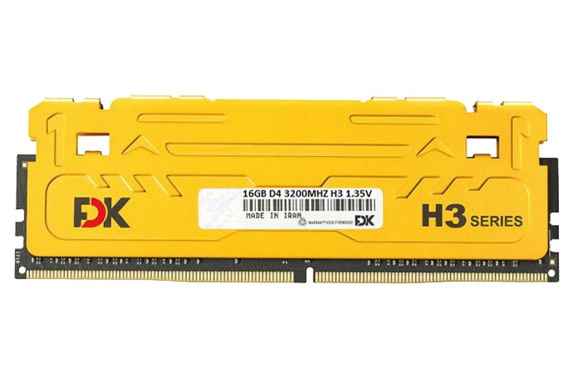 رم فدک Fadak H3 16GB DDR4-3200 CL16