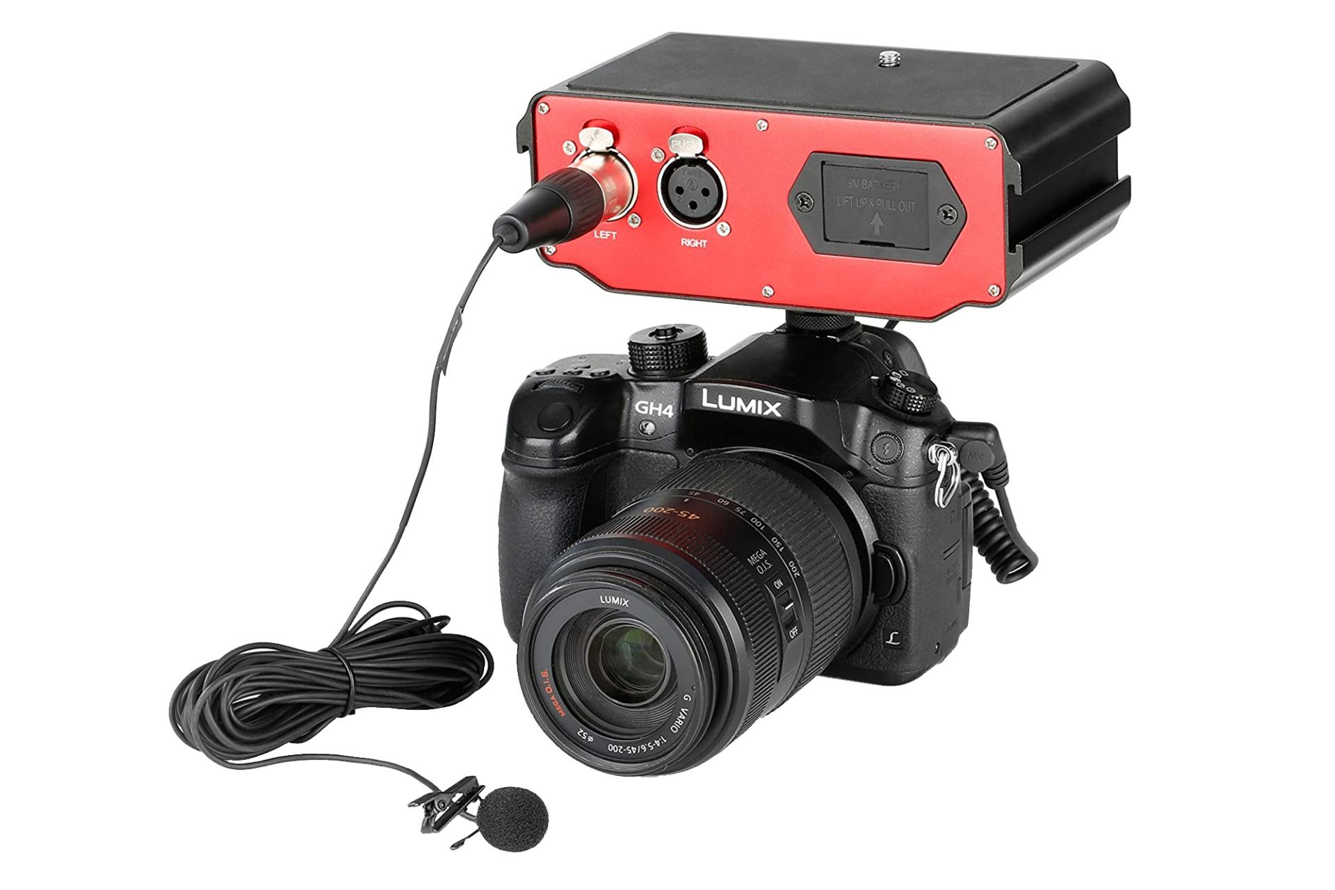 طول کابل میکروفون سارامونیک Saramonic XLavMic-O