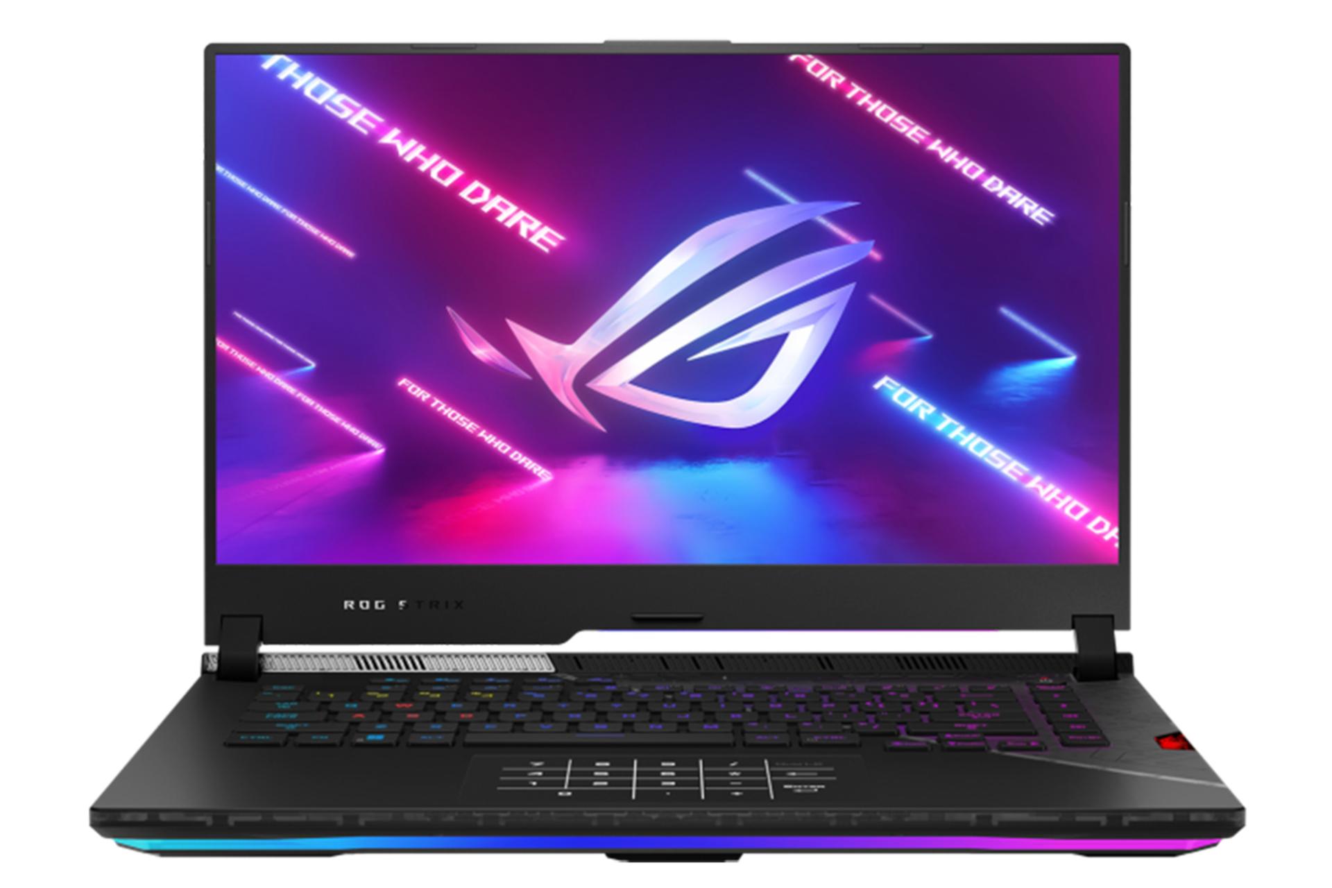 نمای جلو لپ تاپ ایسوس ROG Strix Scar G533ZW