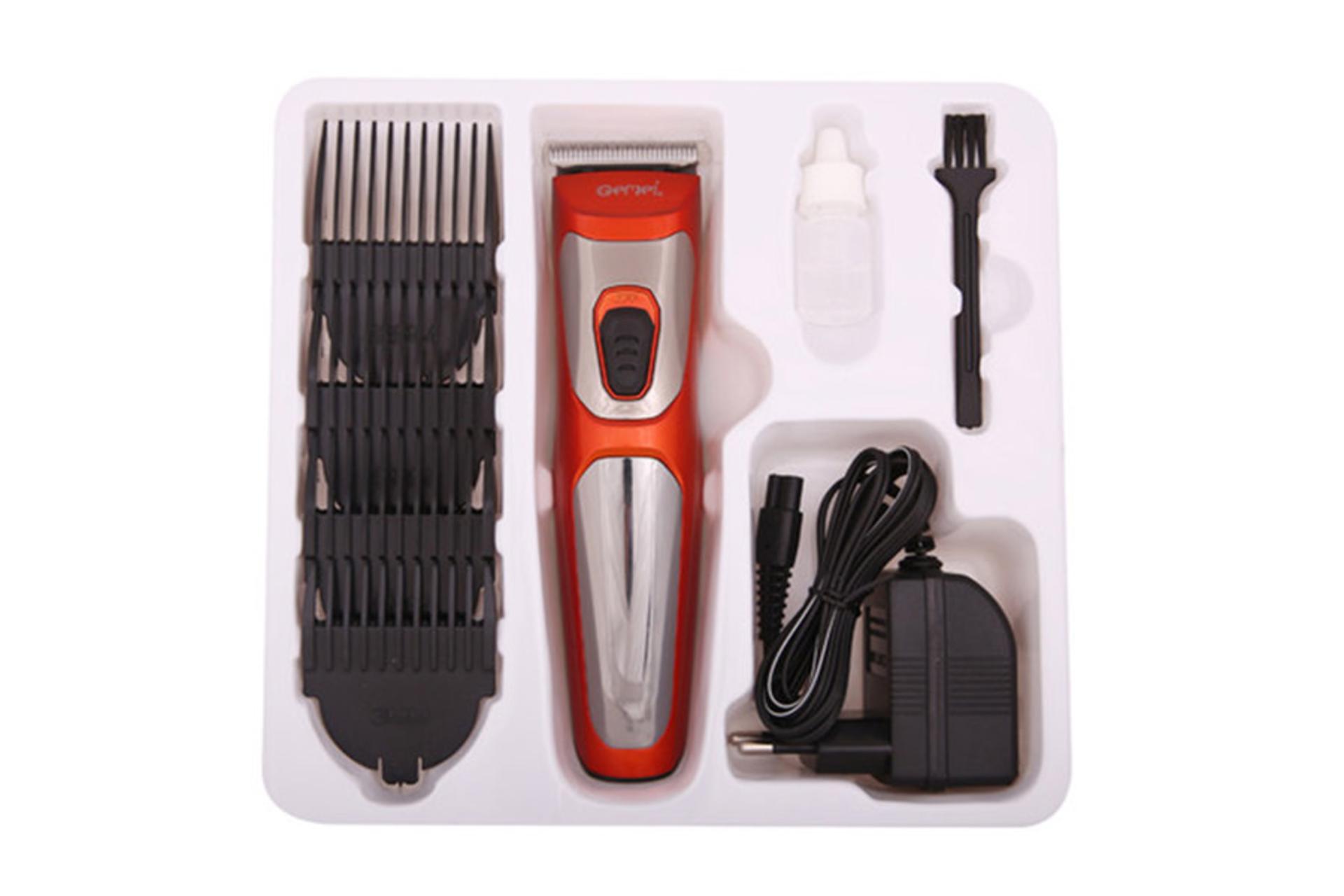 ماشین اصلاح و ریش تراش جیمی Gemei GM-6068 بسته بندی