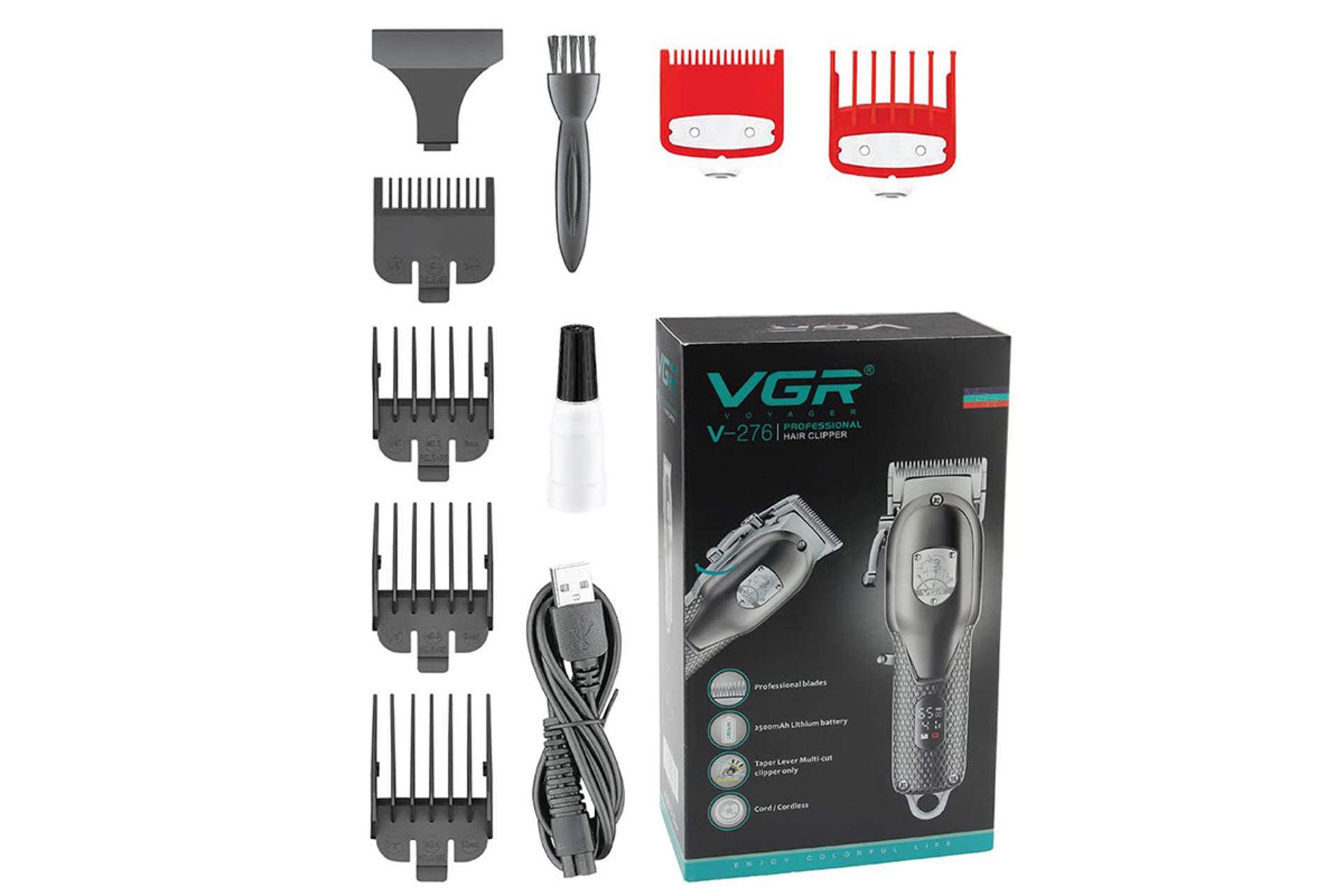 ماشین اصلاح و ریش تراش وی جی ار VGR V-276 بسته بندی