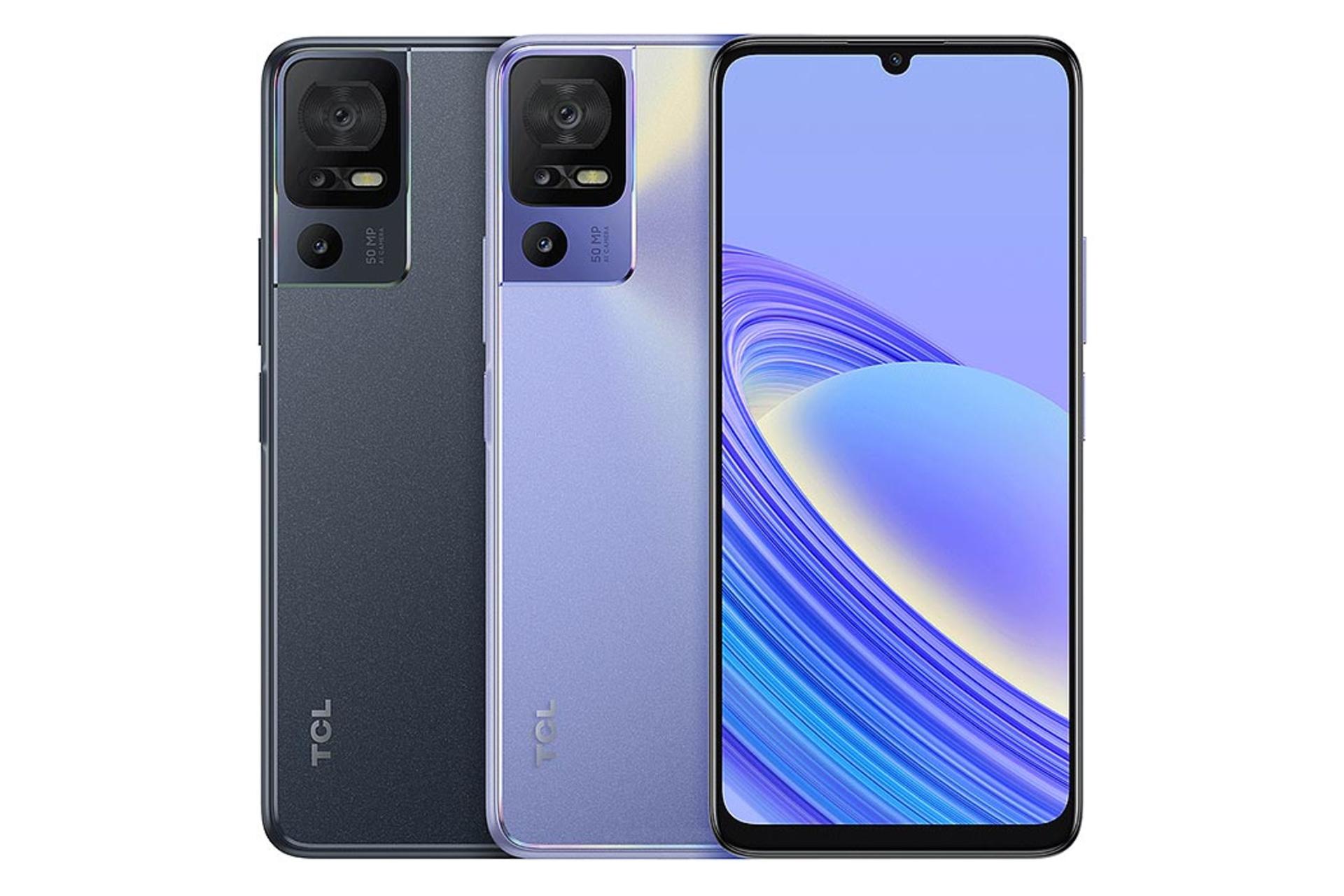 رنگ های مختلف گوشی موبایل تی سی ال TCL 40 SE