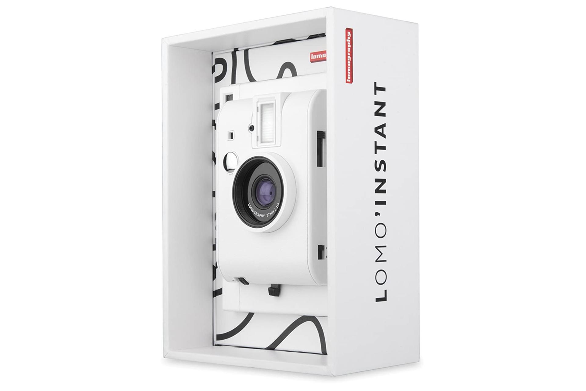 بسته بندی دوربین لوموگرافی Lomography Lomo’Instant White Edition