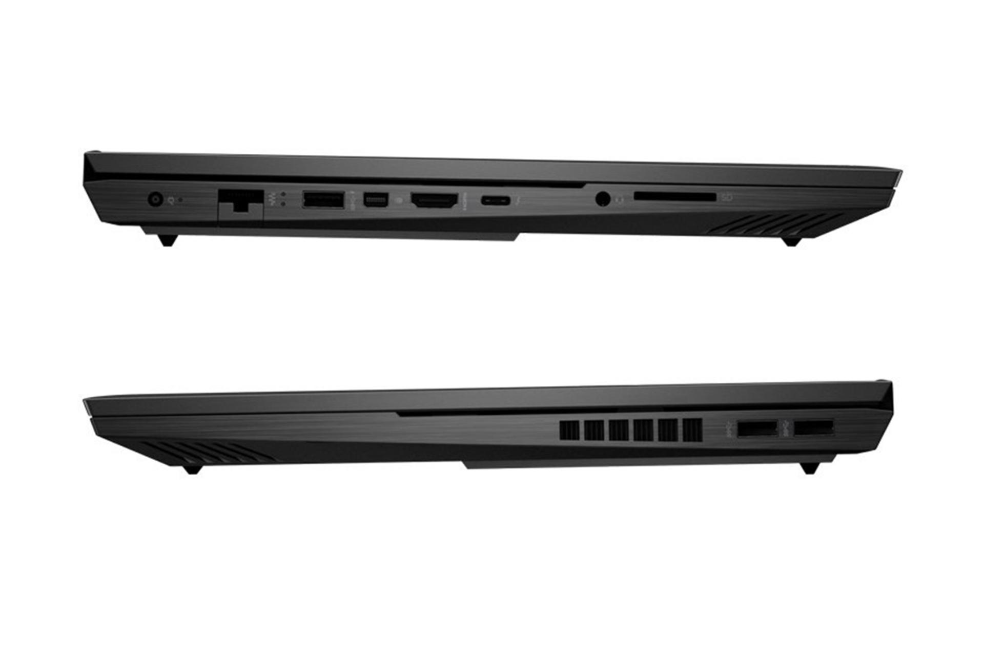 لپ تاپ اچ پی اومن 16 B008TX از نمای کنار